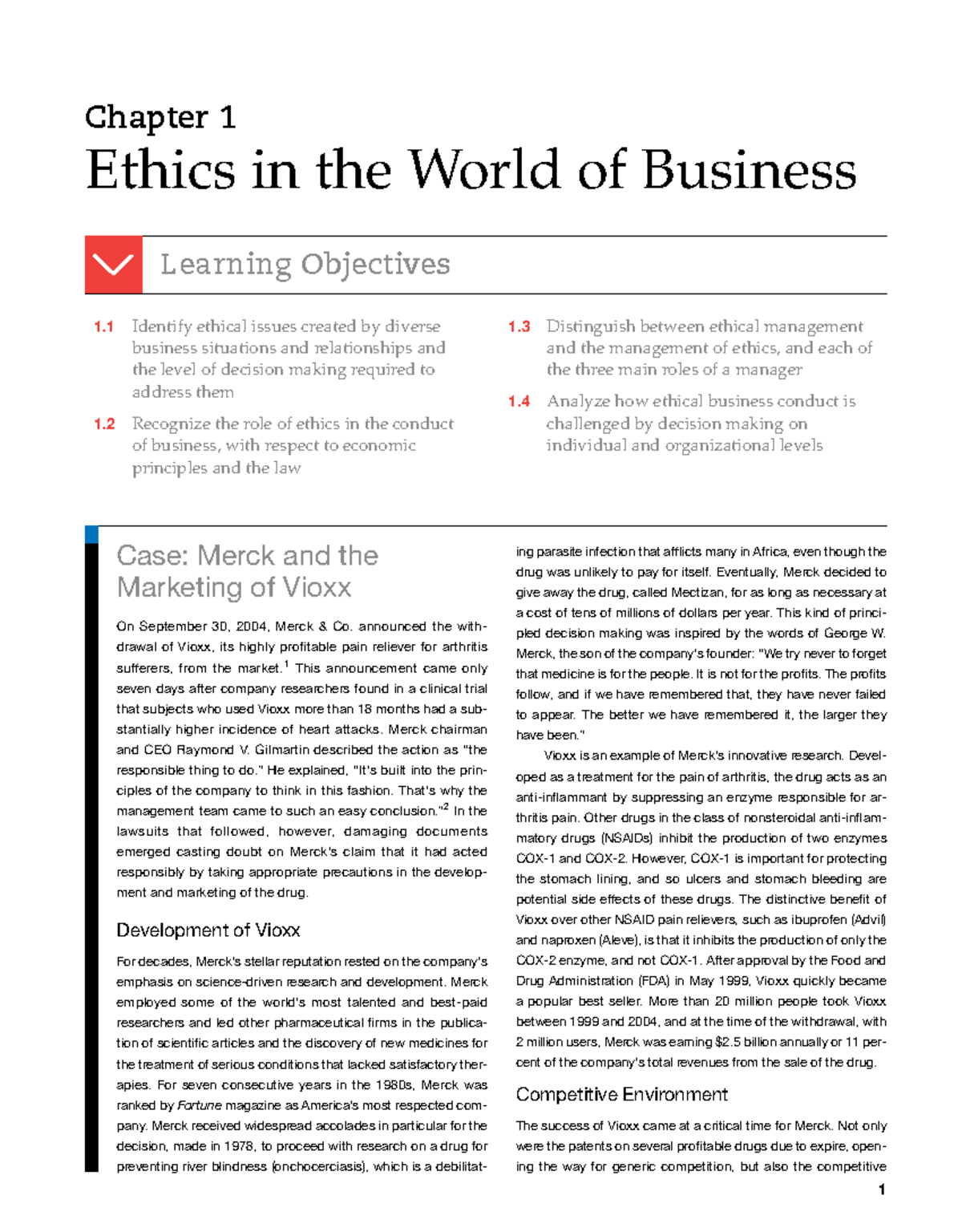 Chapter 1: Ethics in Business - Understanding Ethical Decision Making ...