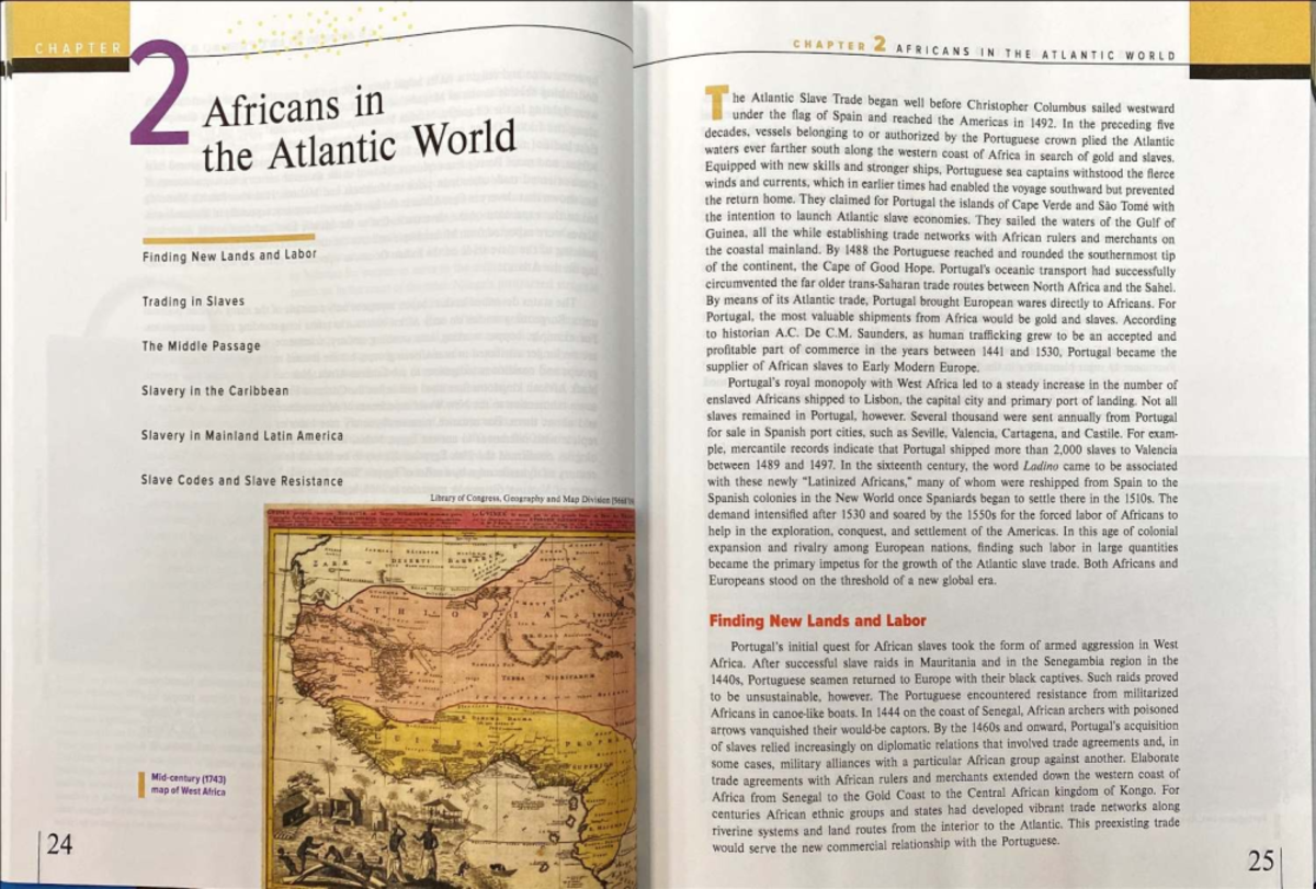 CHAPTER 2: AFRICANS IN THE ATLANTIC WORLD - SLAVE TRADE AND RESISTANCE ...