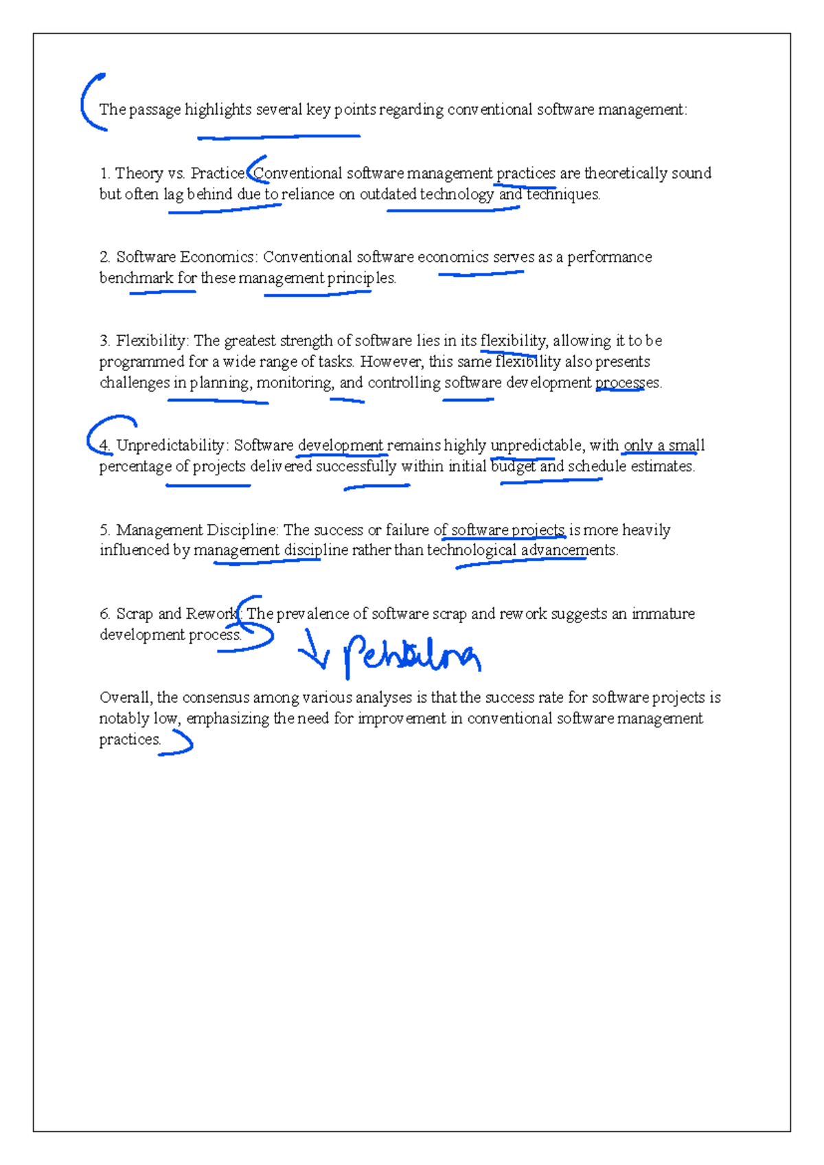 SPM 101: Comprehensive Notes on Conventional Software Management ...
