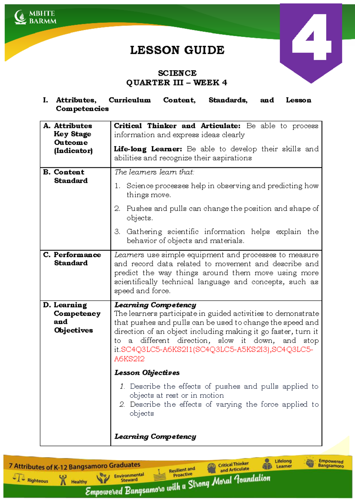LG G4 Sci Q3 W4 - Science Modules - 1 LESSON GUIDE SCIENCE QUARTER III ...