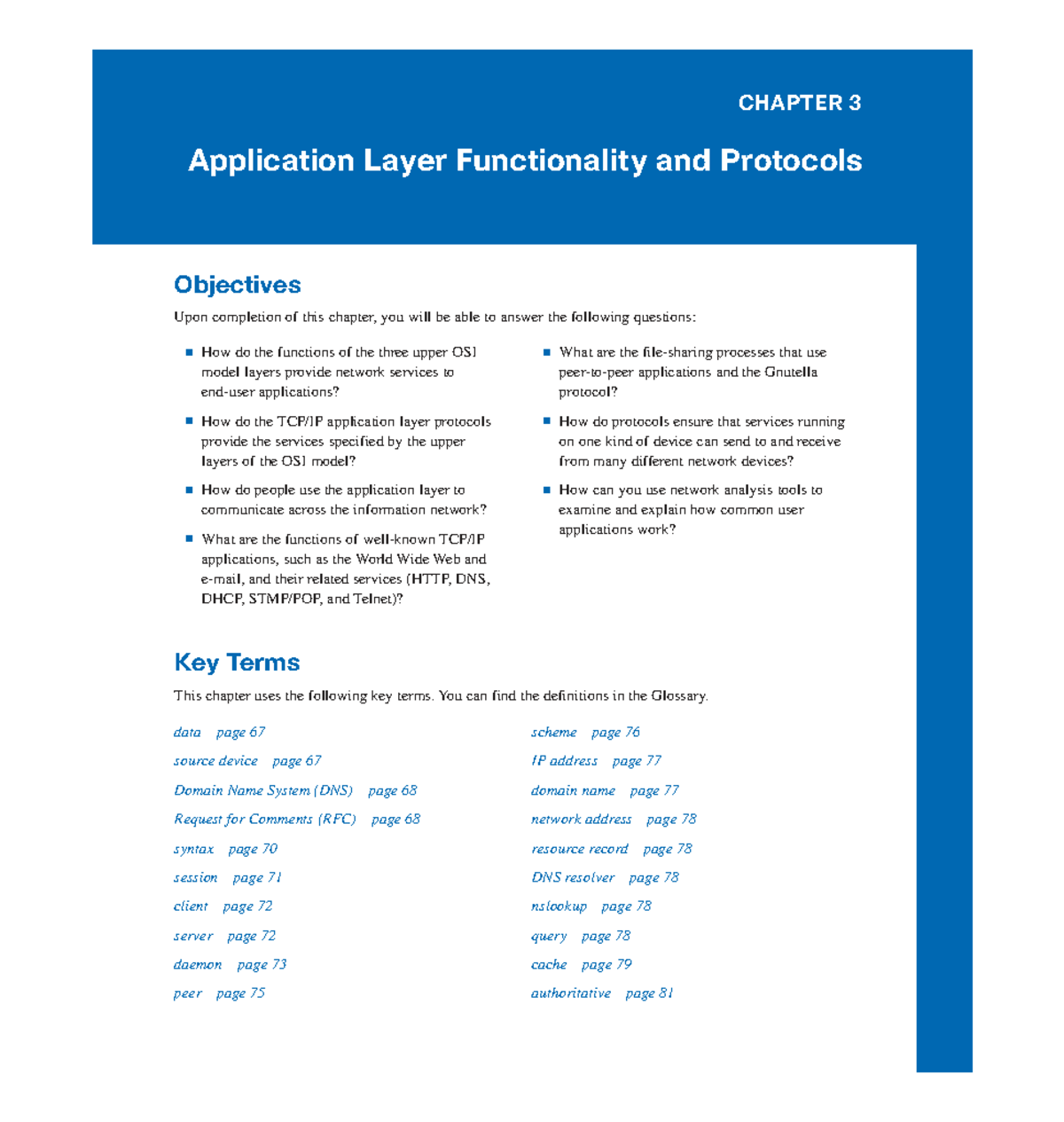 Unit 5: Application Layer Functionality and Protocols Notes - Studocu