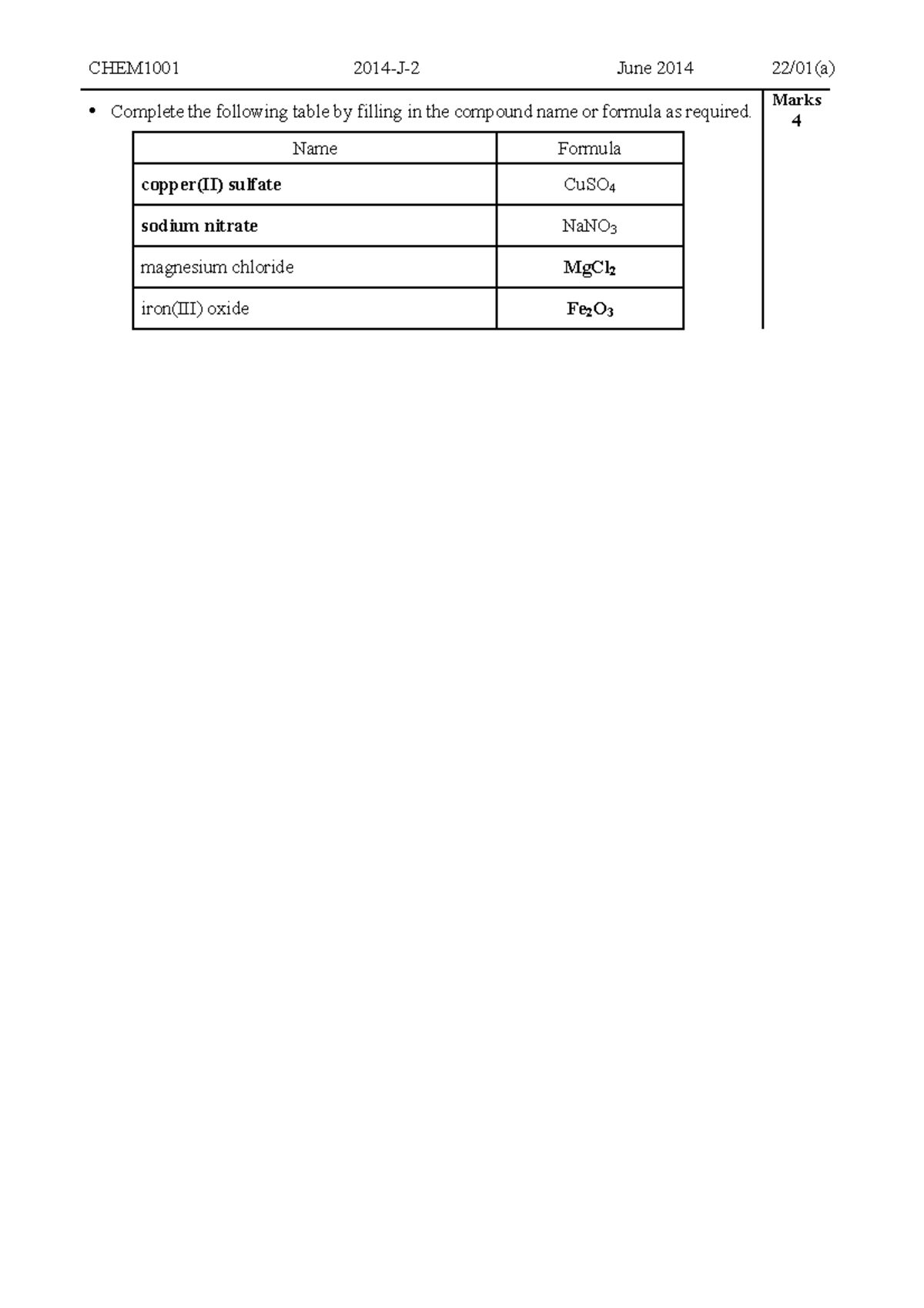 CHEM1001 Topic 2: Ionic Compounds and Their Properties - Studocu