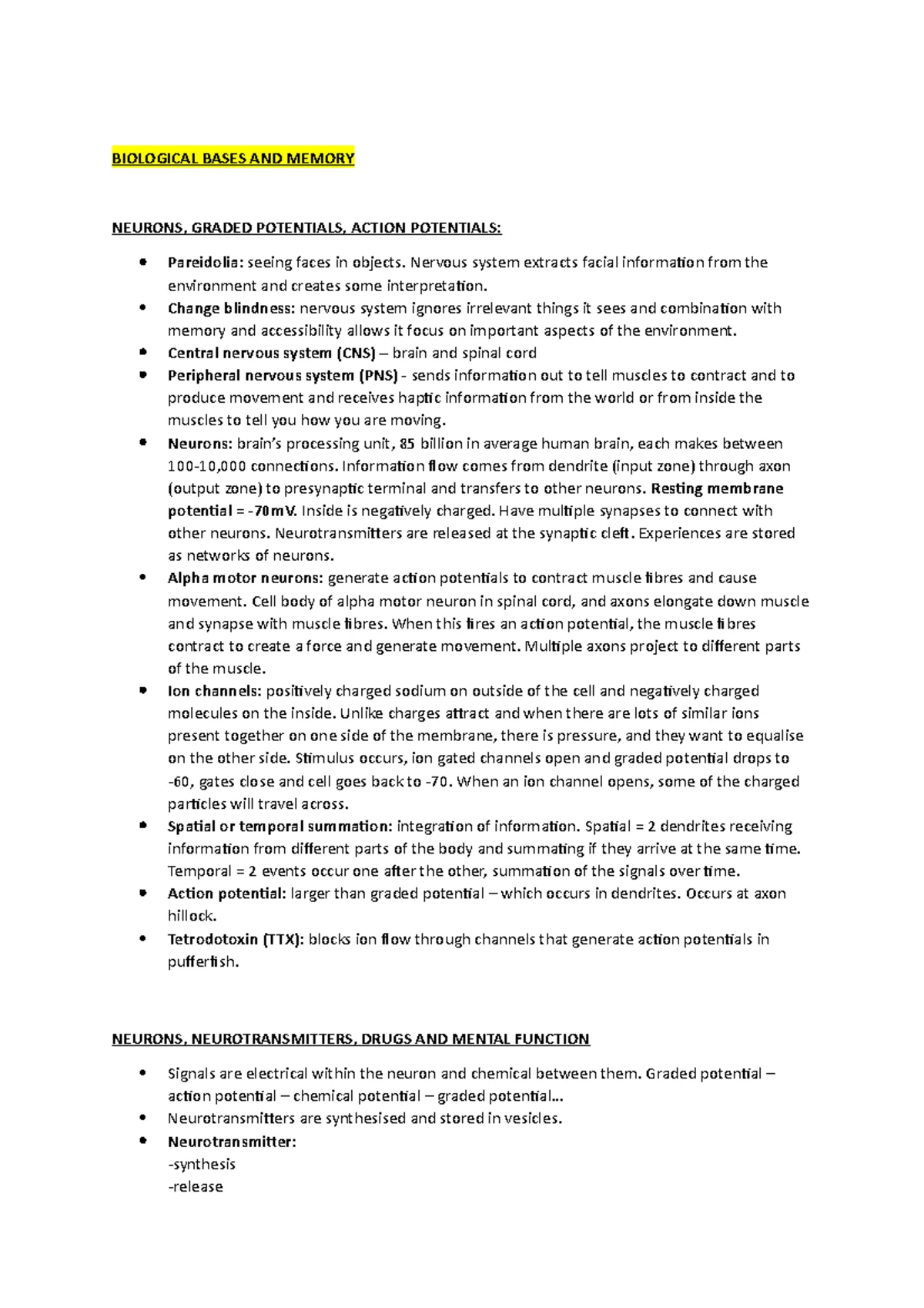 PSYC111 Final Lab Report: Memory & Serial Position Effect Analysis ...