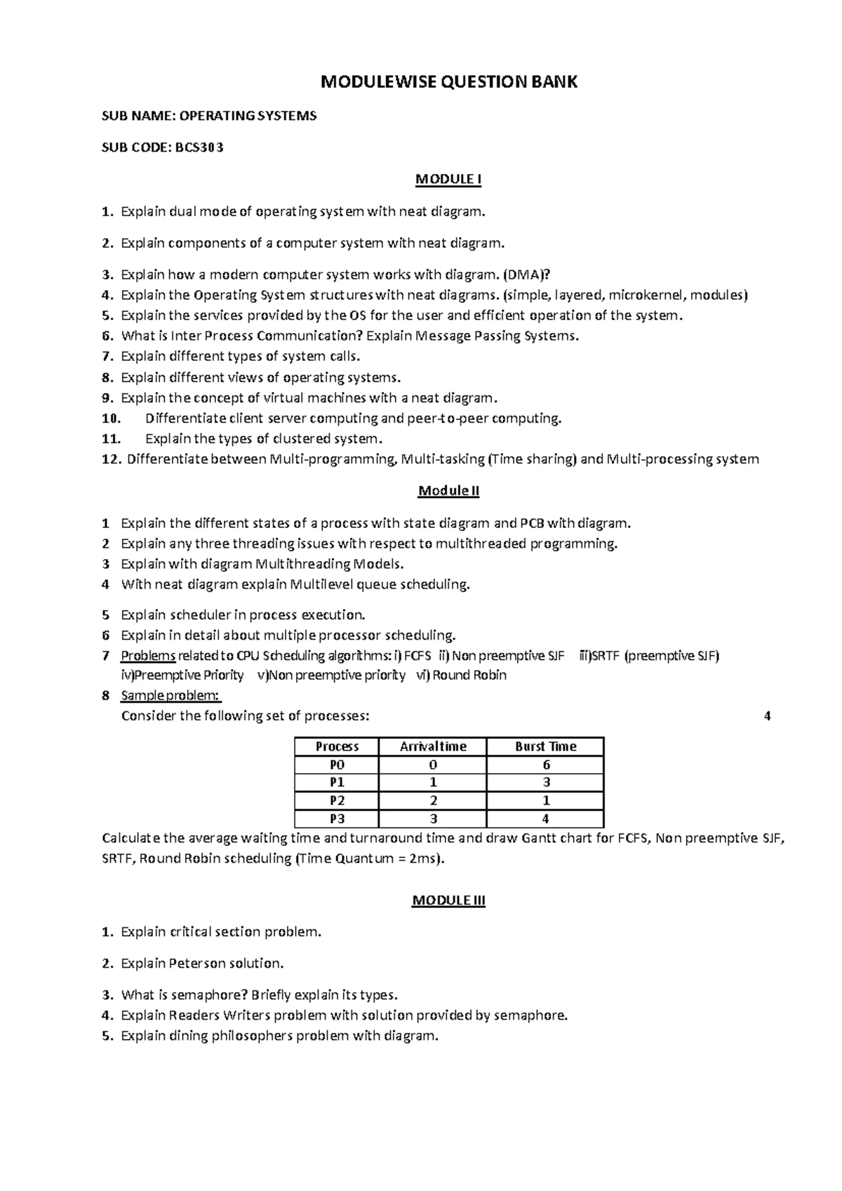 BCS403 Database Management Systems: Module 1 Notes - Studocu