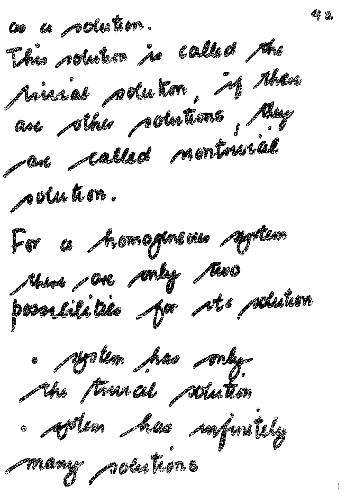 Gauss-Jordan Elimination Notes for Math 2 - Final Exam Study Guide ...