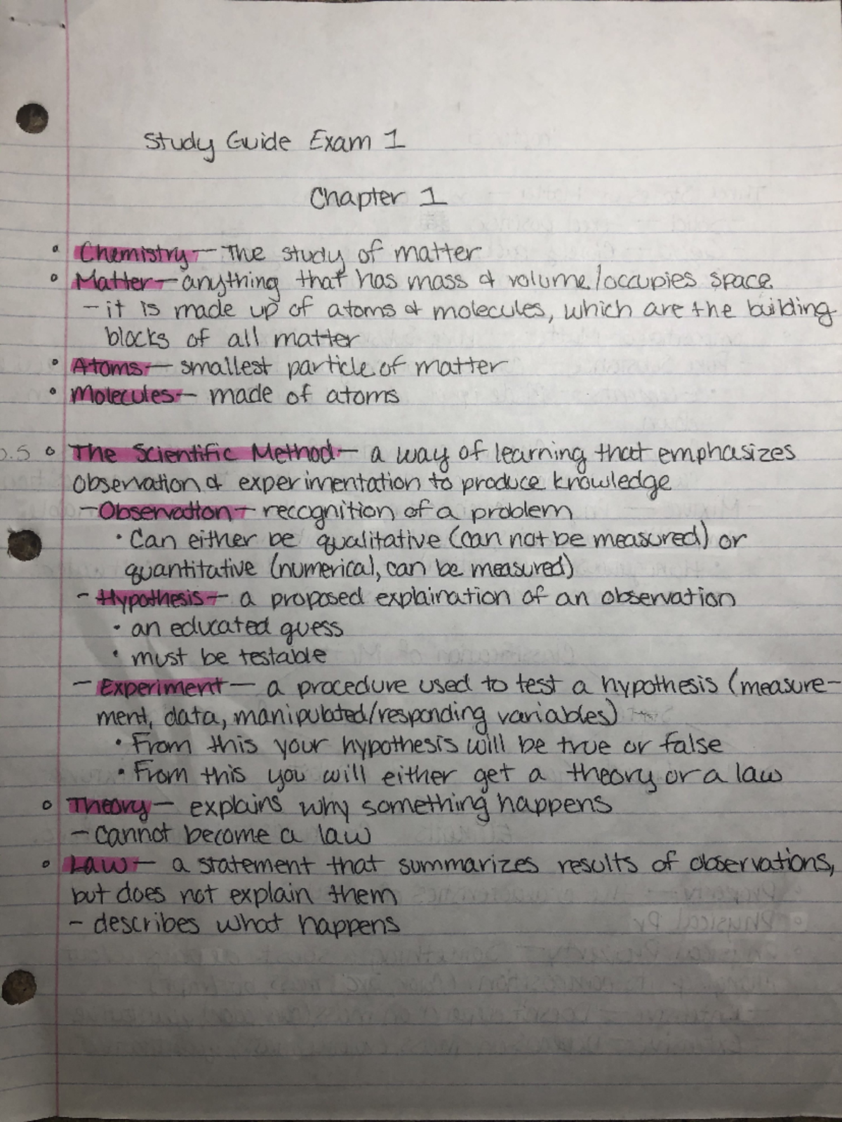 CHEM1120 Study Guide for Exam 1: Key Concepts & Chapter Summaries - Studocu