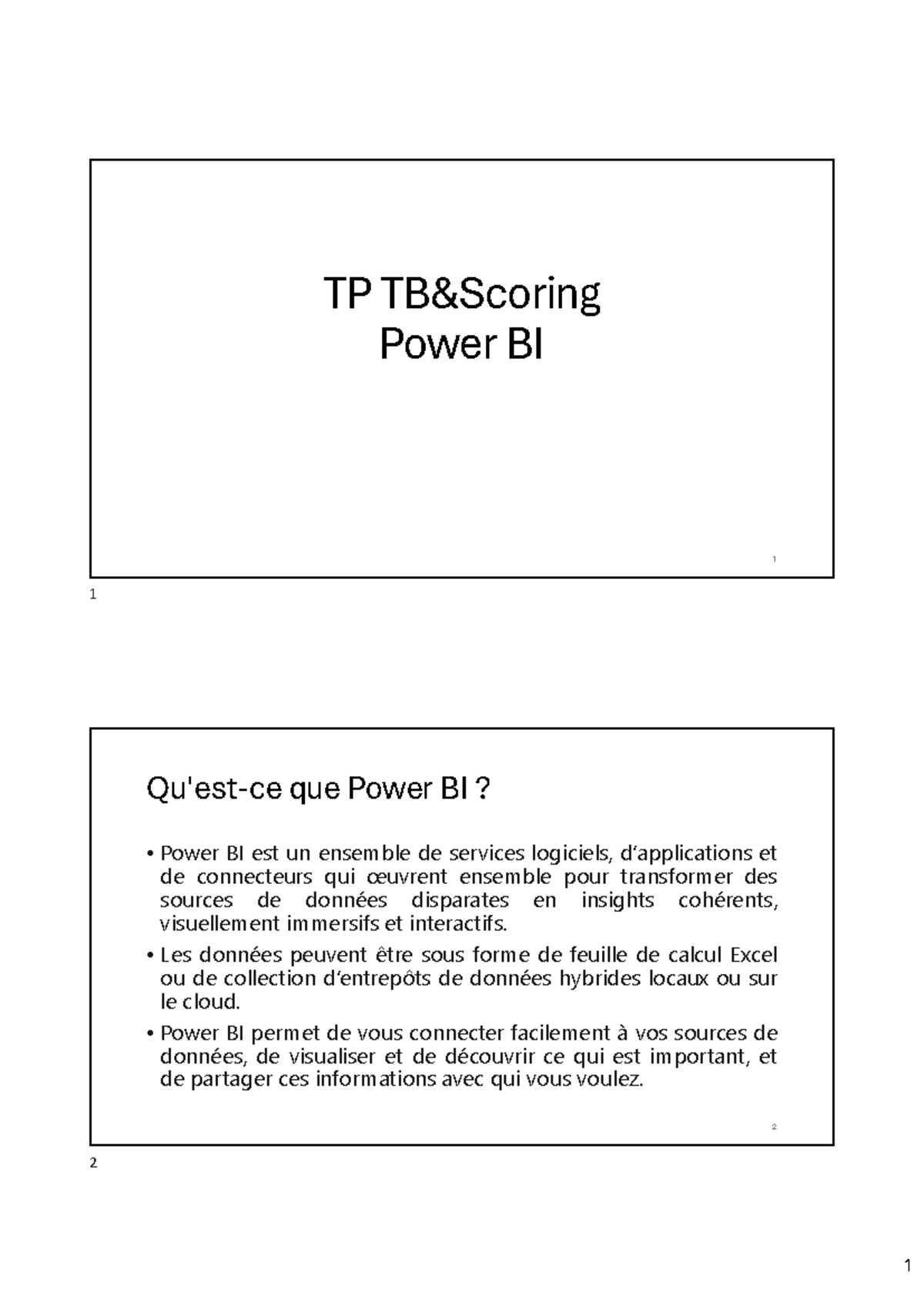 TP Power BI : Guide Complet pour la Préparation et Modélisation des ...