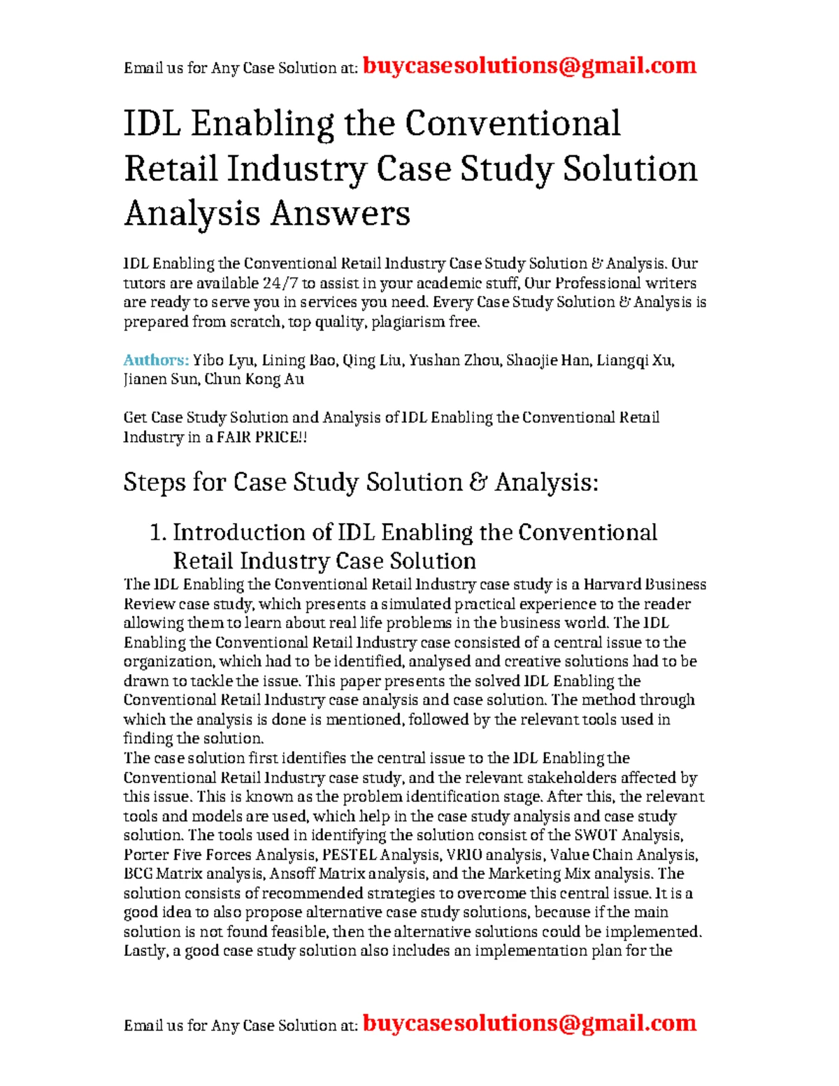 Case Study Solution & Analysis: Impossible Foods (HBR) - Studocu