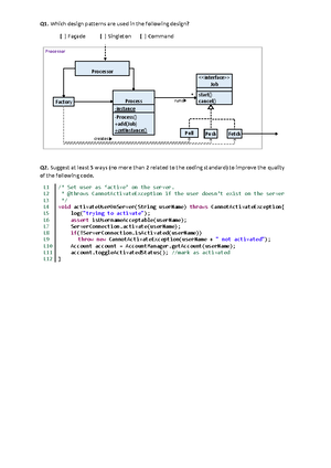 Architecture style overview and transaction processing details - Studocu