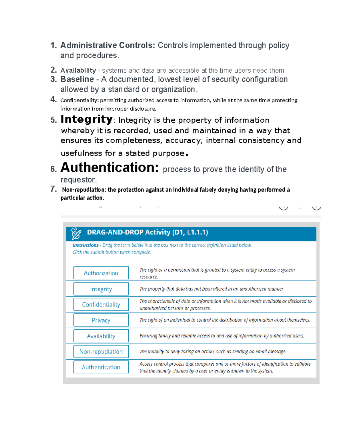 ISC2 Certification Notes: Key Concepts in Information Security ...