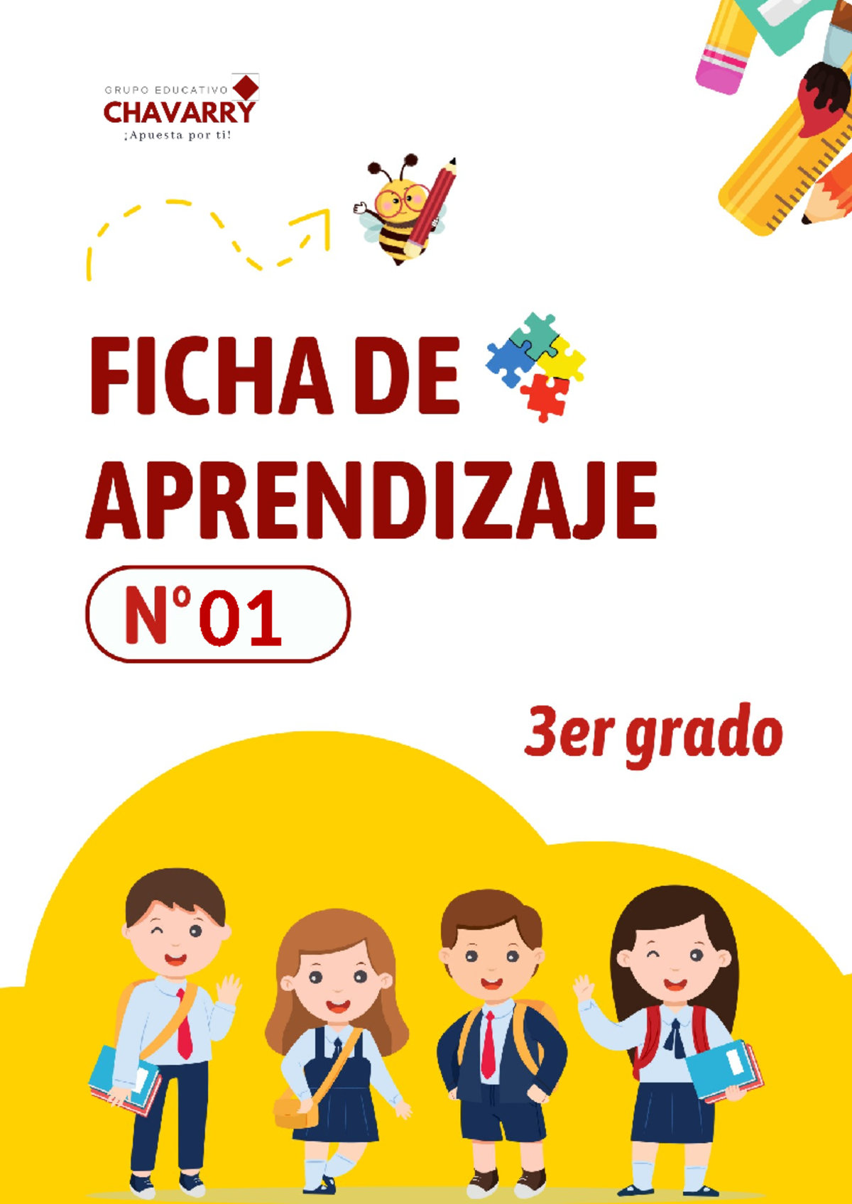 Ficha de Aprendizaje N°1 - Organización del Aula 3ER Grado - Studocu