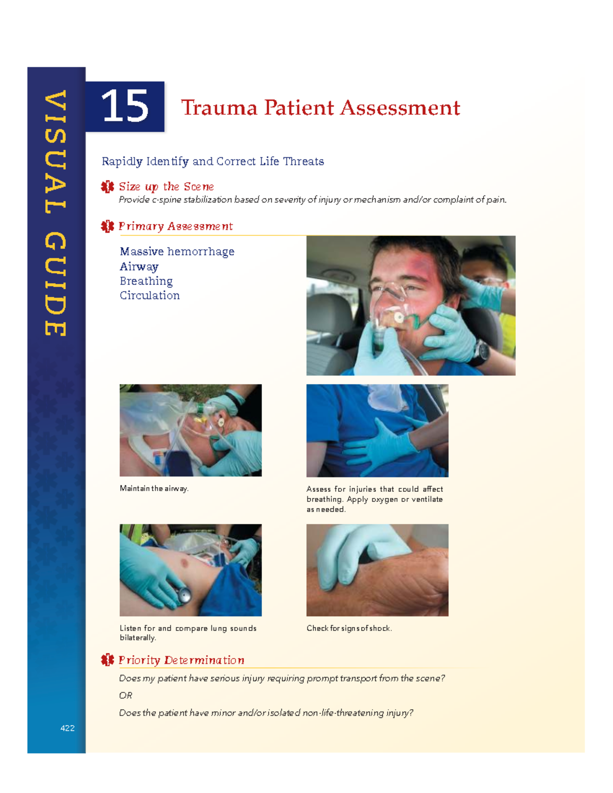 Medical Patient Assessment: Chapter 15 - Trauma Patient Evaluation and ...