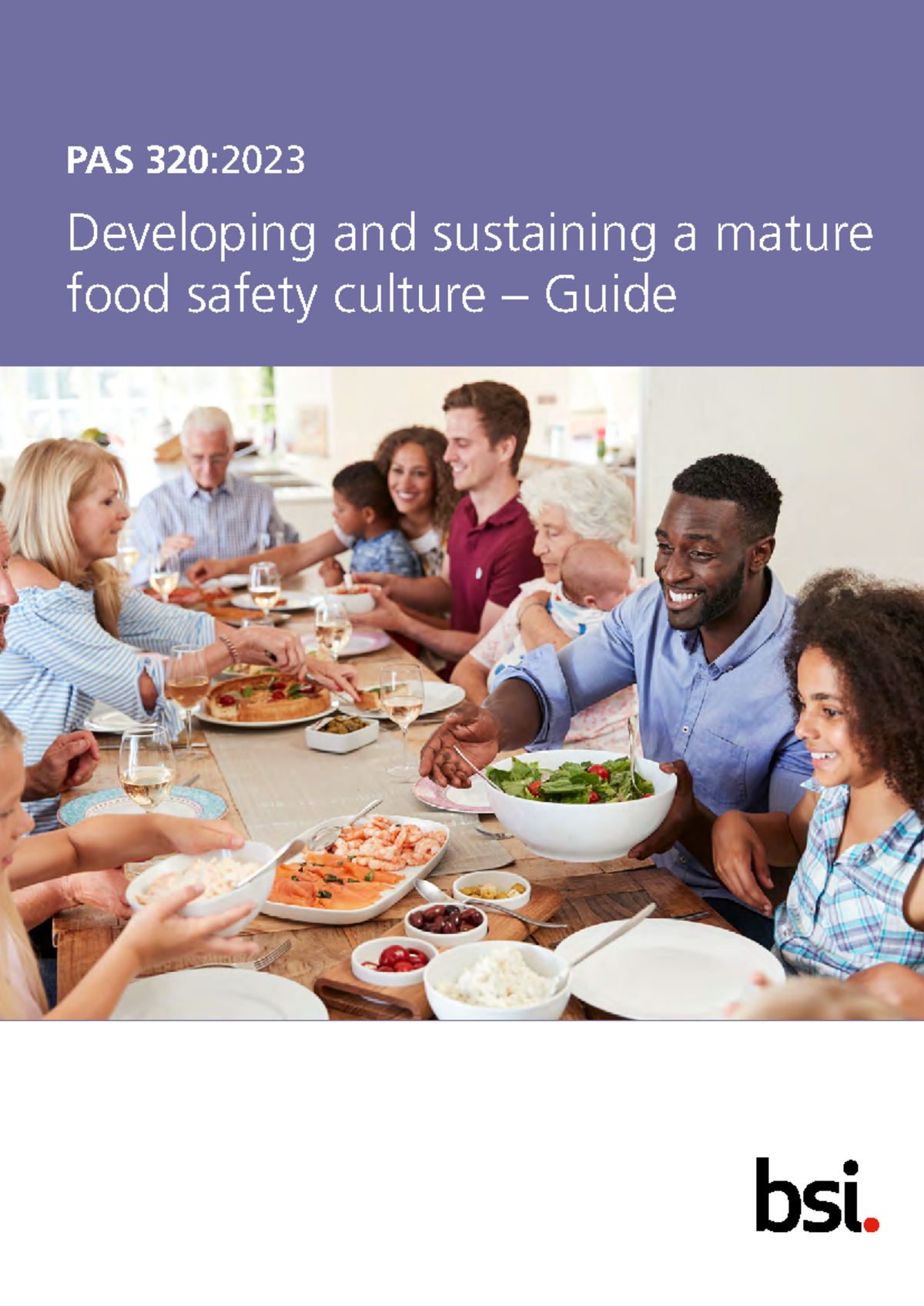 PAS320 - Guide to Maturing and Sustaining Food Safety Culture - Studocu