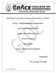 Operating Systems - AL3452 - Studocu