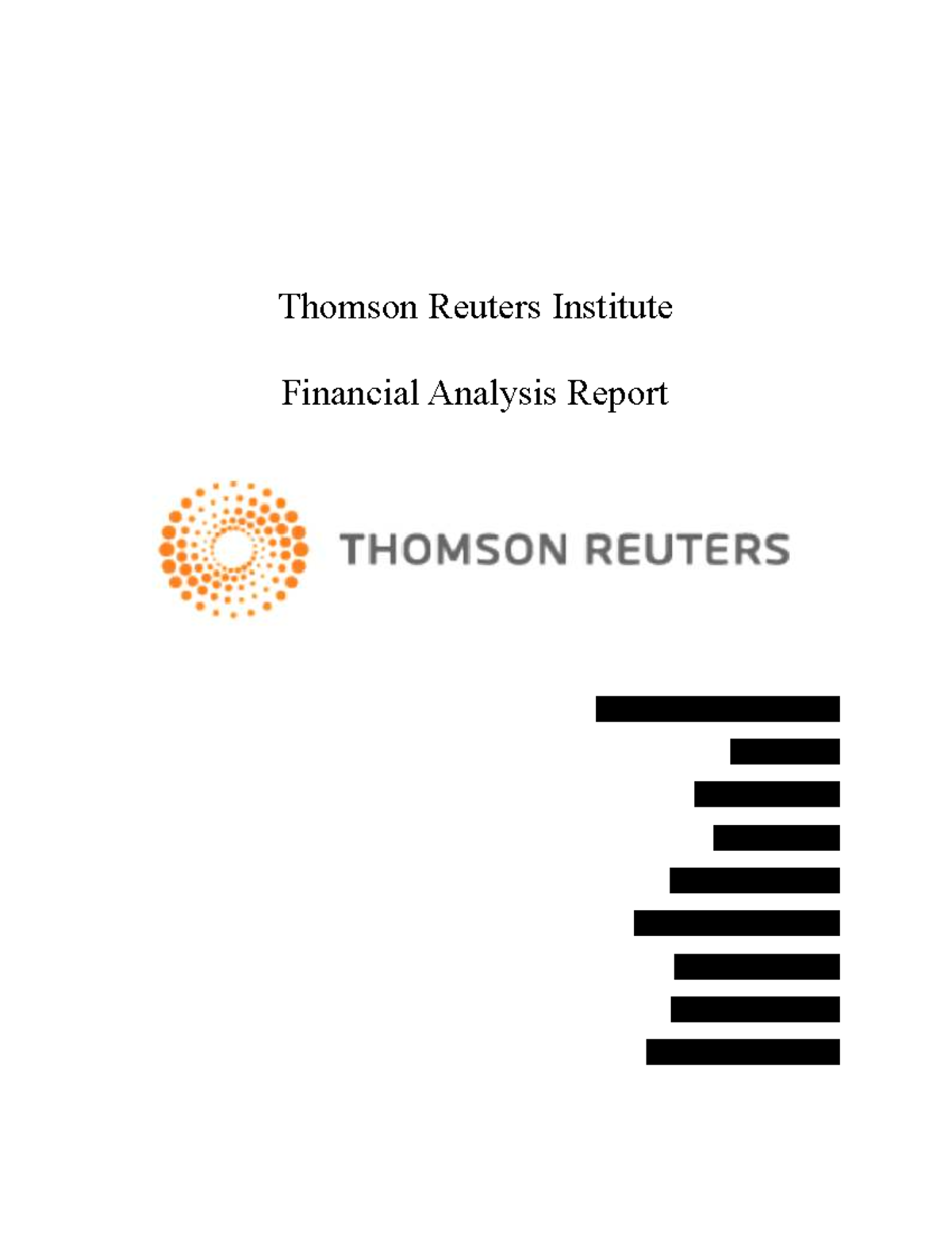 TRI Financial Analysis Report: Executive Summary & Insights - Studocu