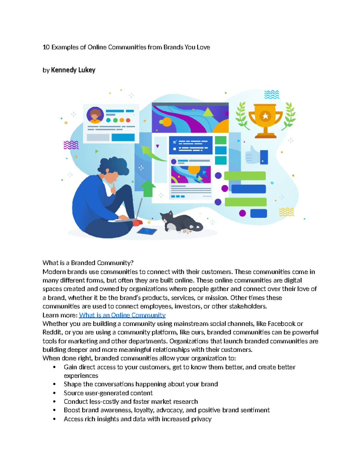 10 Examples of Online Communities from Brands You Love - These ...