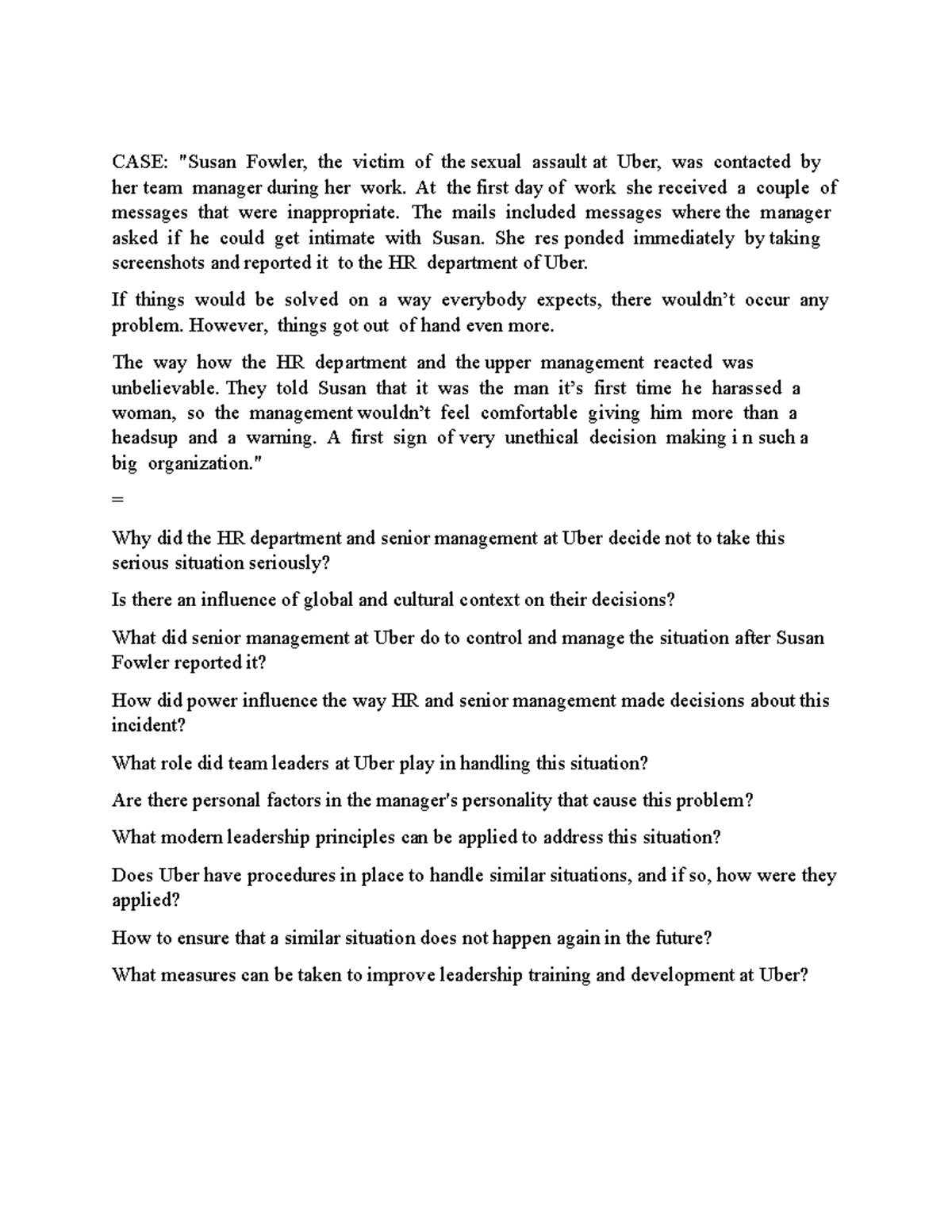 CASE leadership - CASE: 