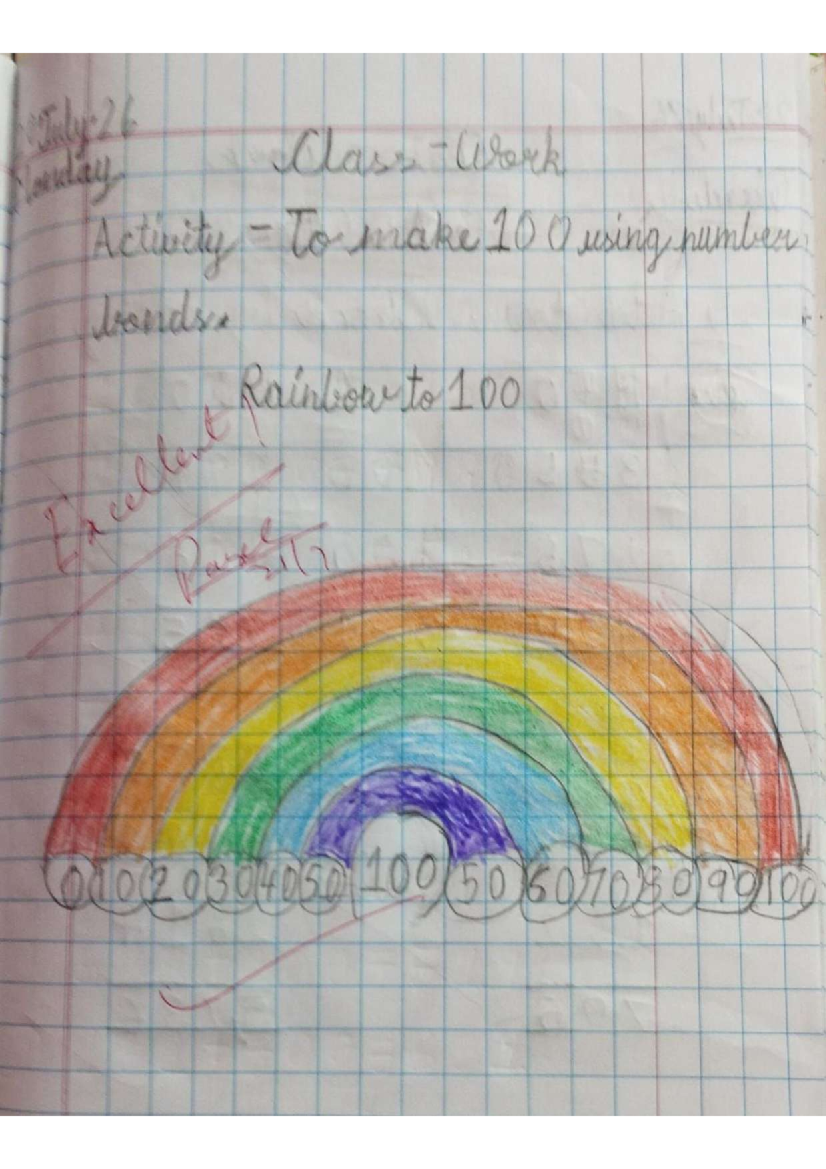 Class 3 Math Class Work: Number Bonds & Word Problems (20-24 July ...