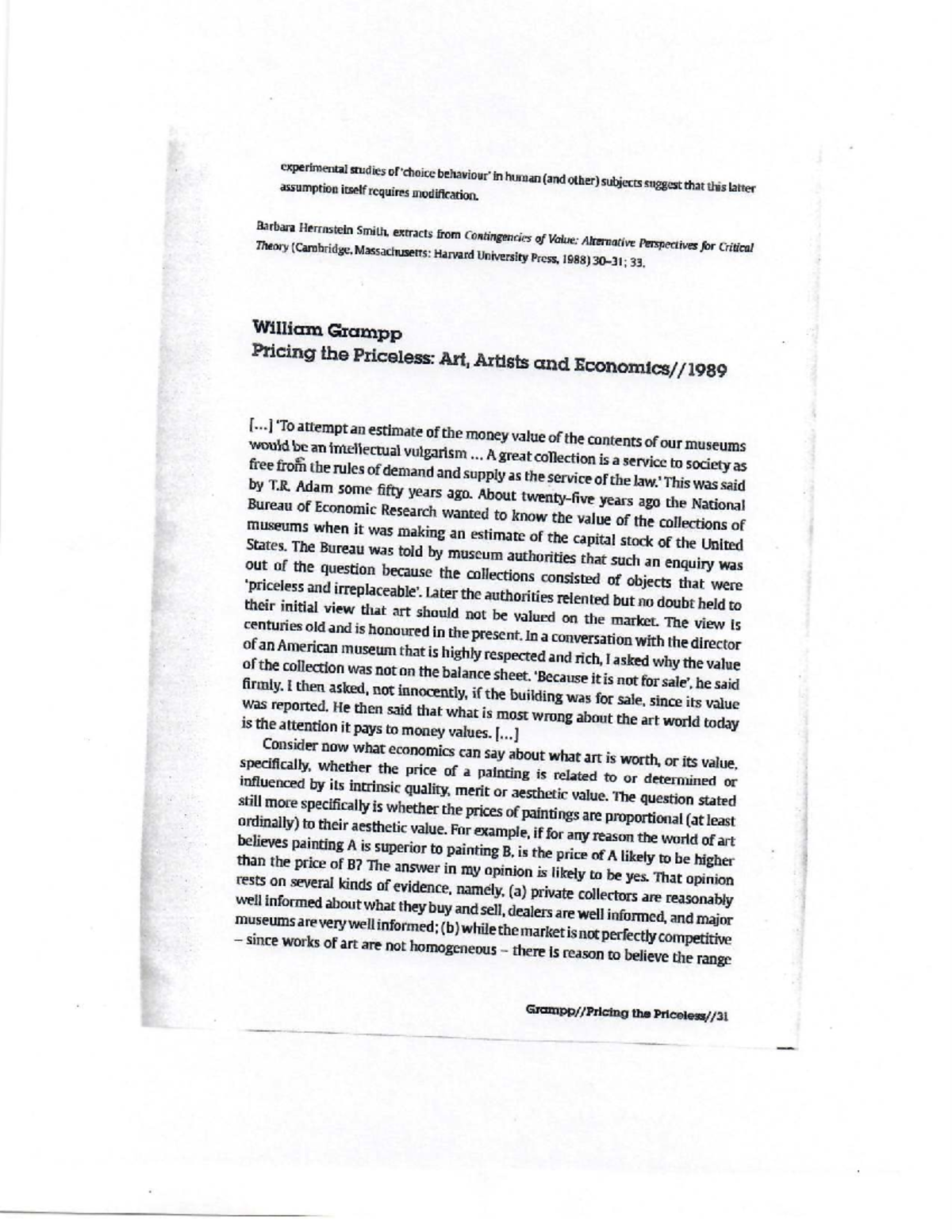 Final Exam Study Guide for Course Code XYZ123: Art Value Insights - Studocu