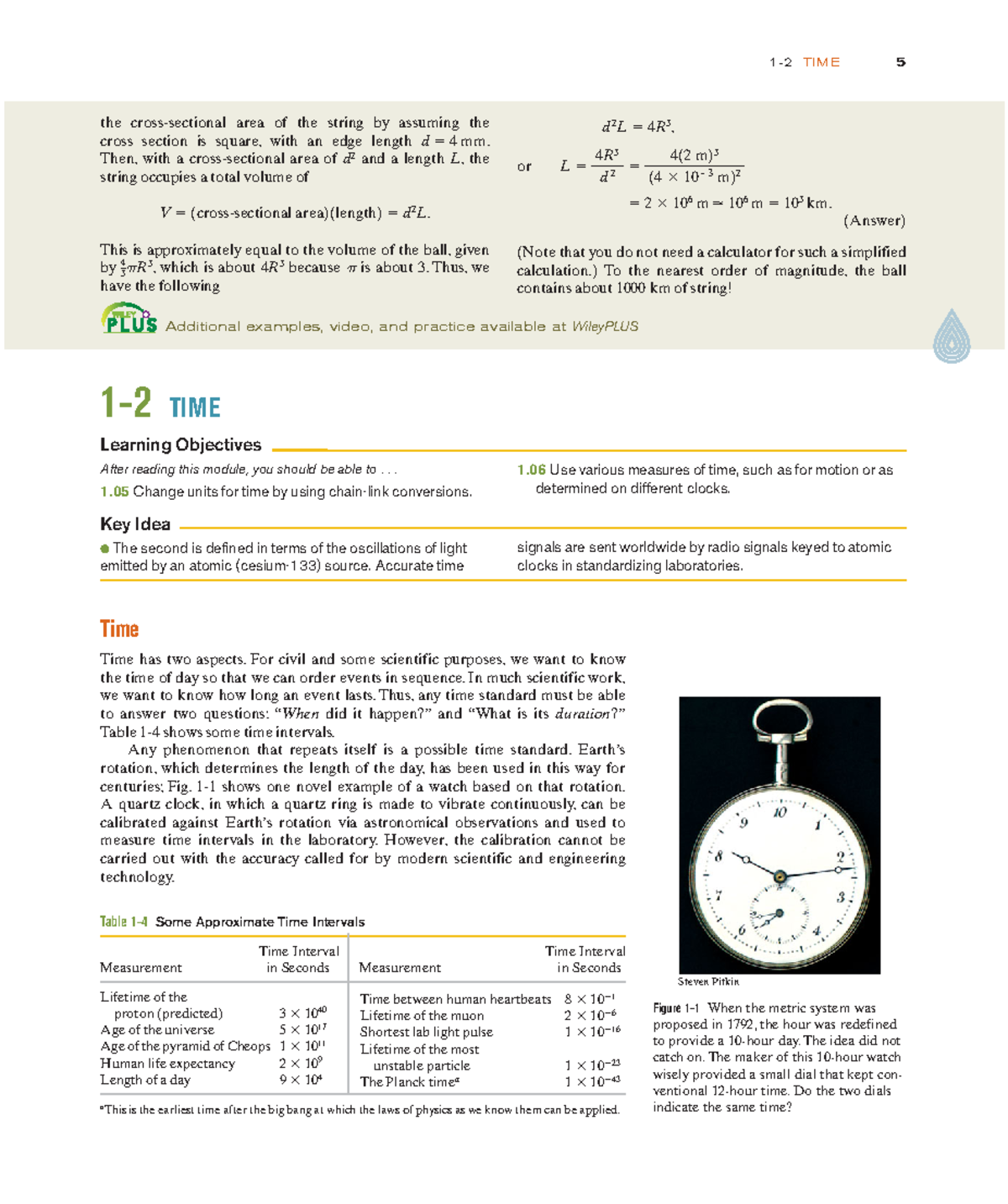 Fundamentals of Physics: Measurement & Time Concepts (PHYS-4) - Studocu