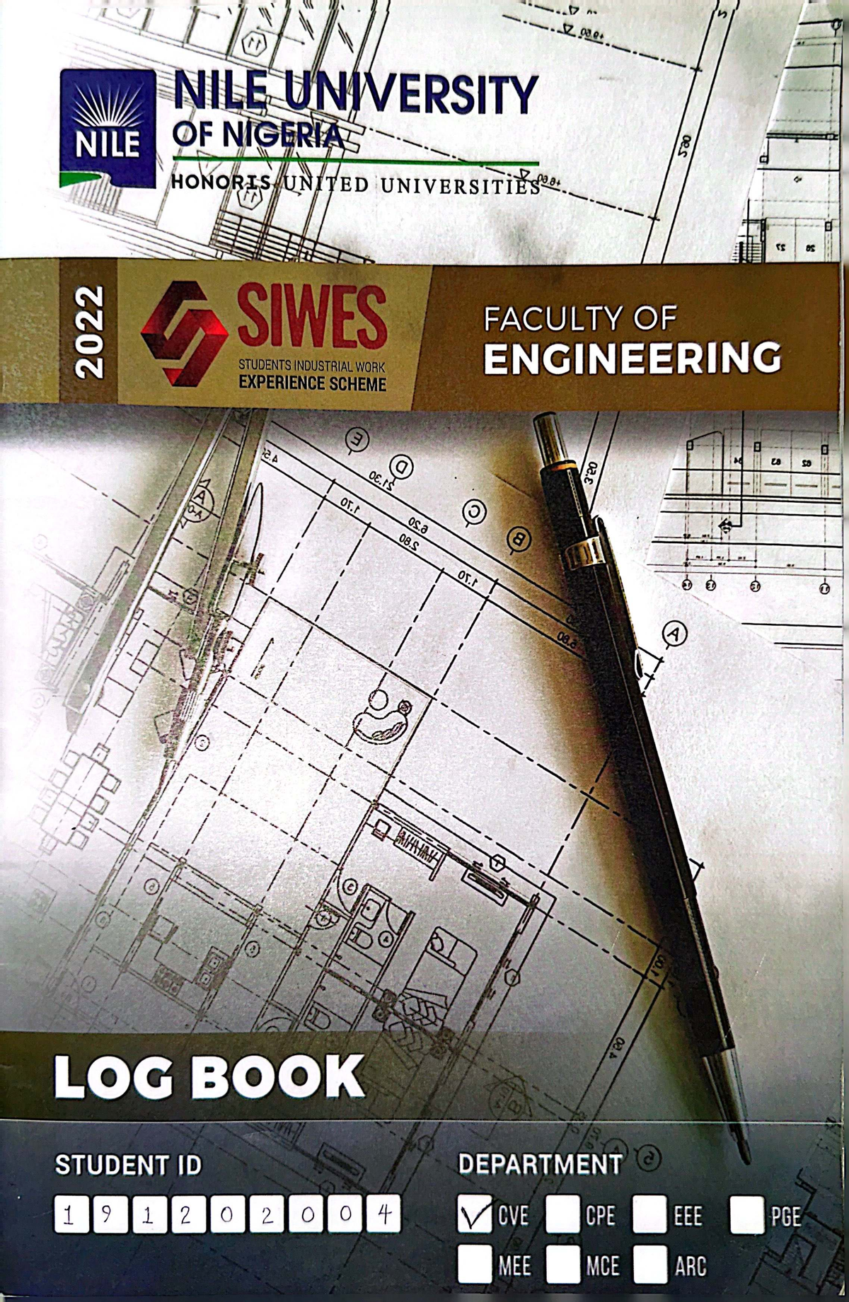 NILE 11 SIWES logbook for engineering students at Julius Berger 2023 ...