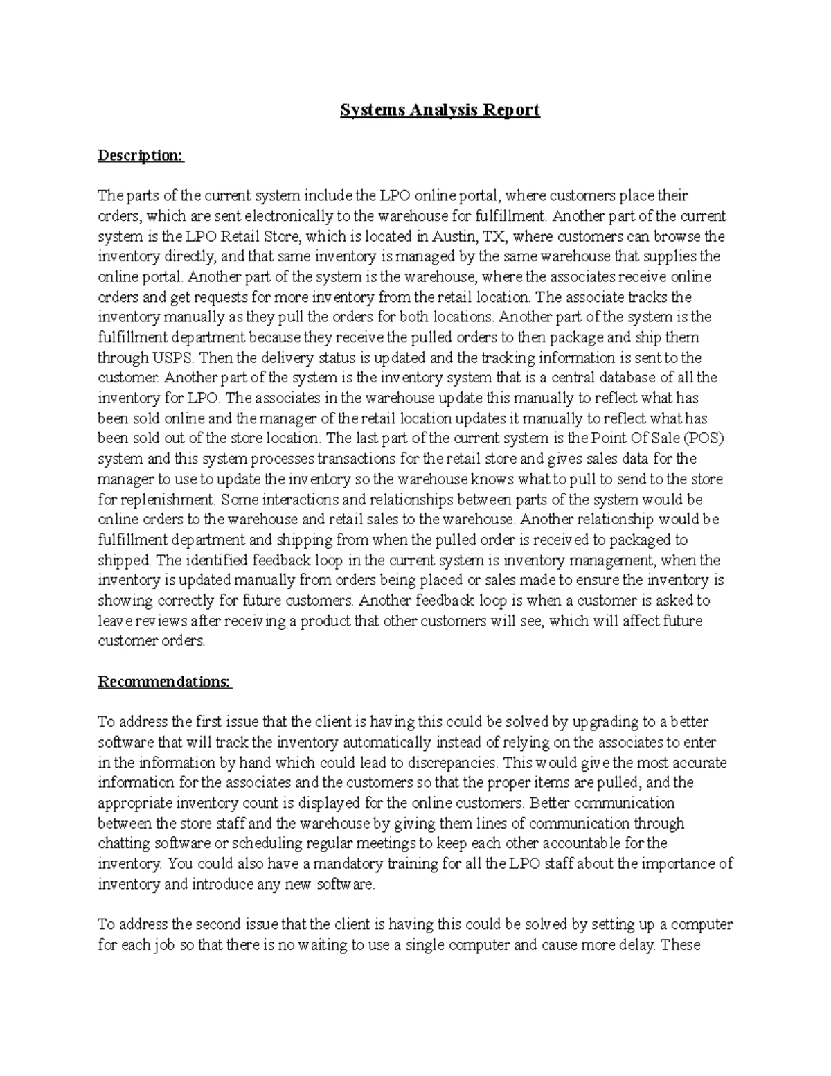SCI 260 Module 1 Assignment: Analyzing Bias in AI Algorithms - Studocu