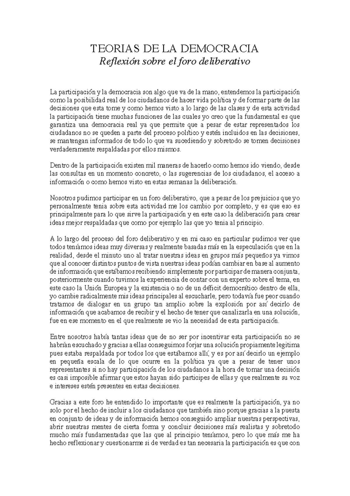 Esquema de la Democracia Ateniense: Evolución y Valores Básicos - Studocu