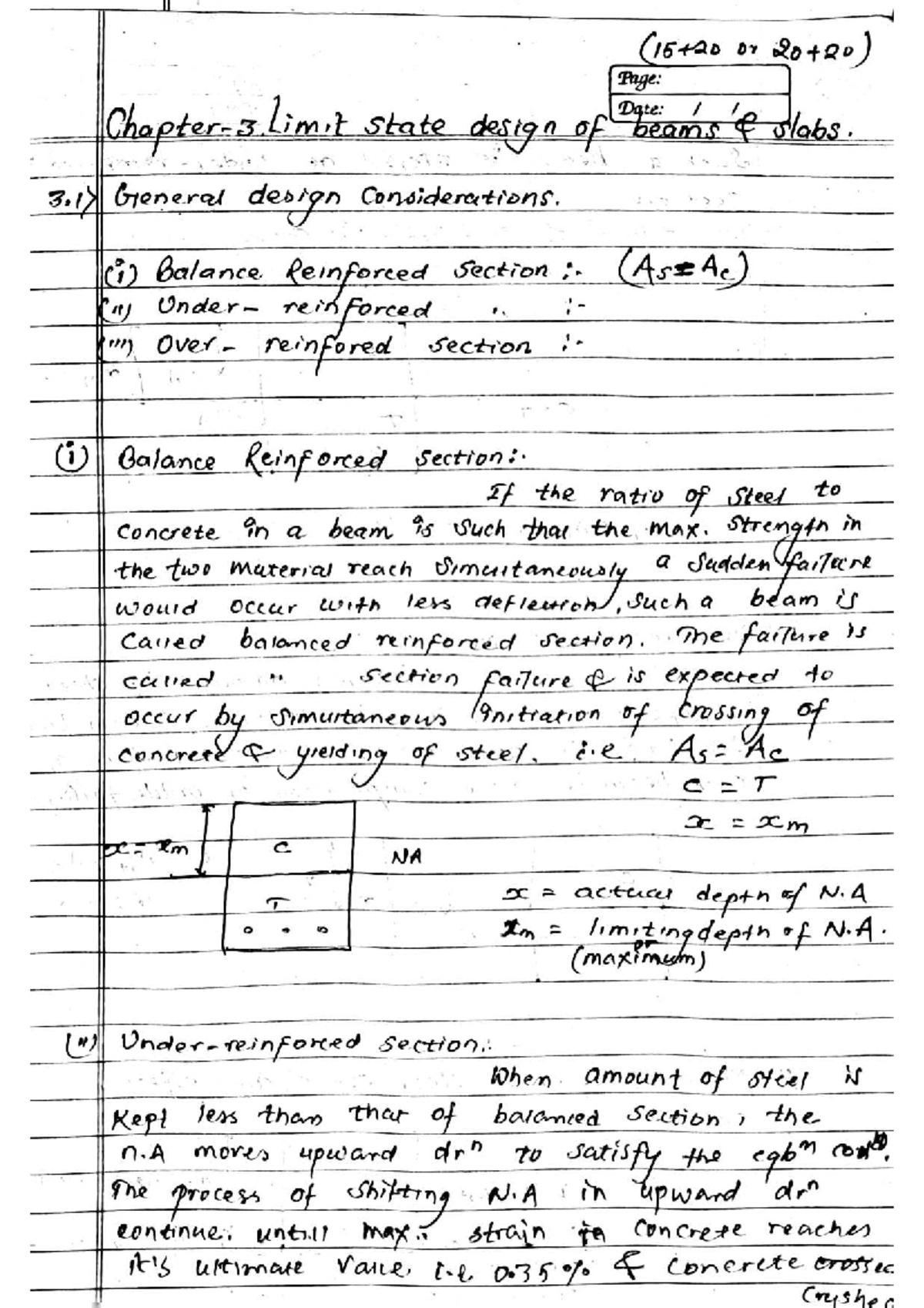 RCC Design Notes for Structures - Course Code: 02, 5 - Studocu