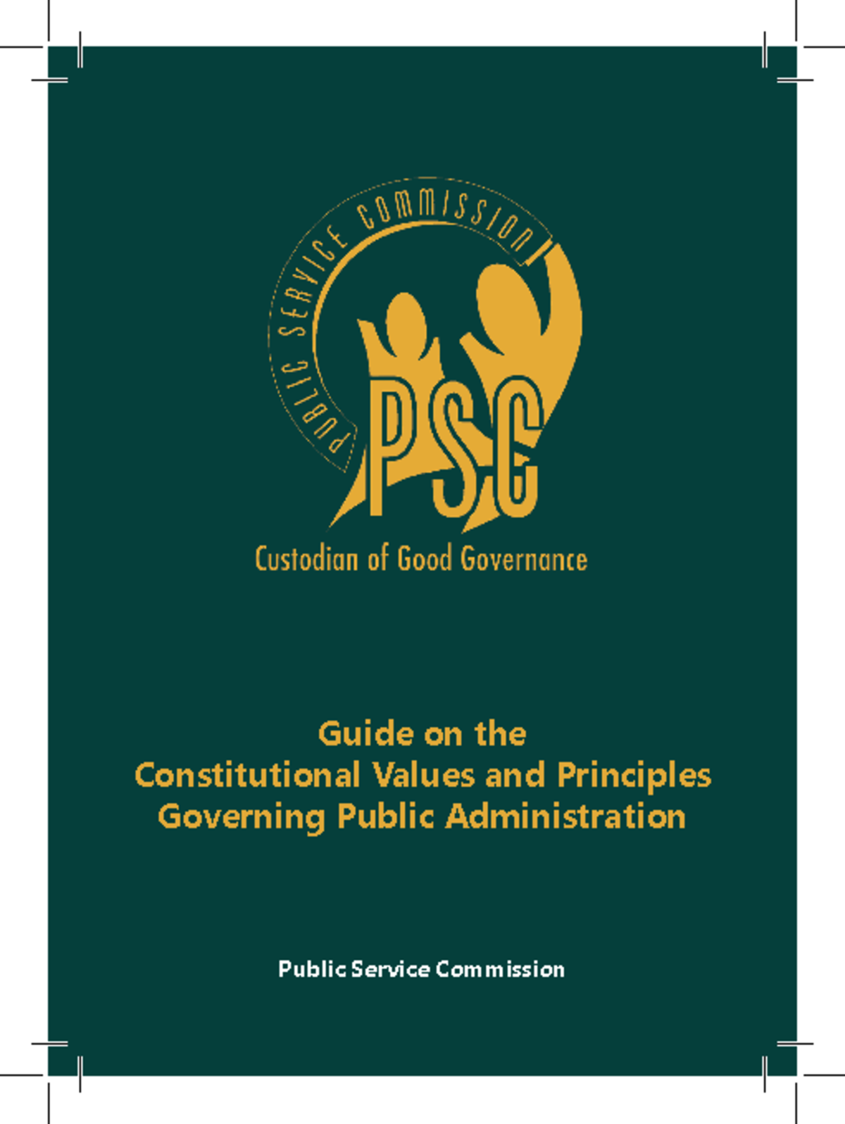 Guide on Constitutional Values & Principles in Public Admin (Final May ...