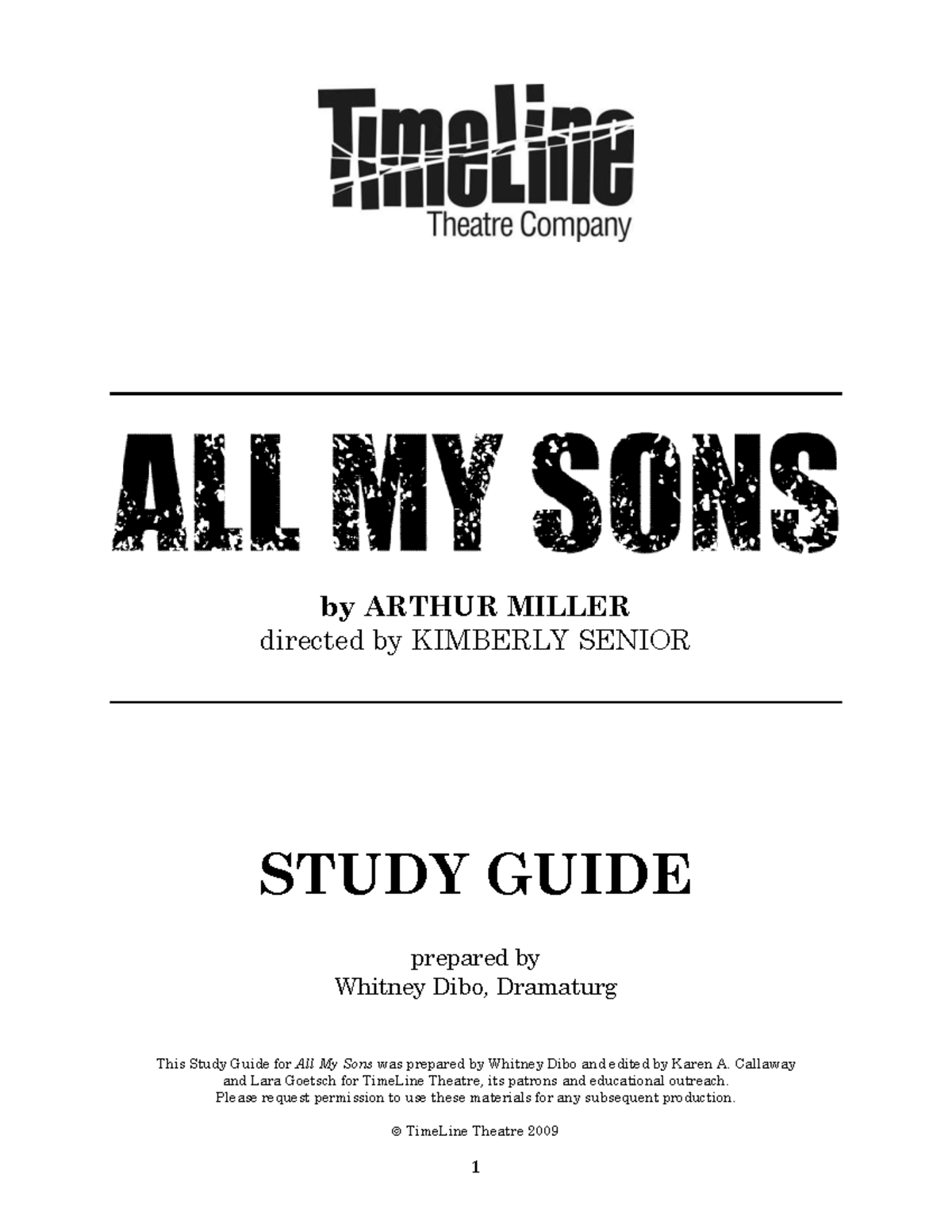 All My Sons Study Guide: Insights on Arthur Miller's Classic Play - Studocu