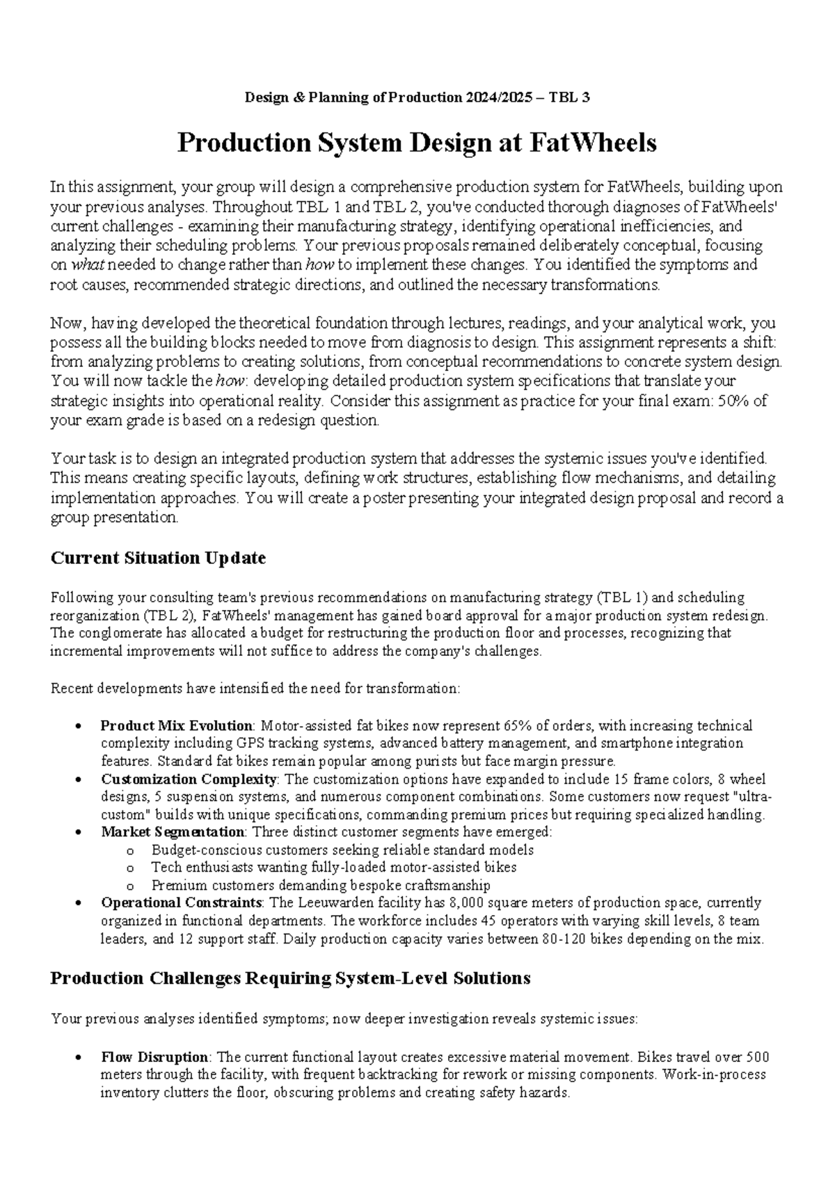 Group Assignment TBL 3: Comprehensive Production System Design for ...