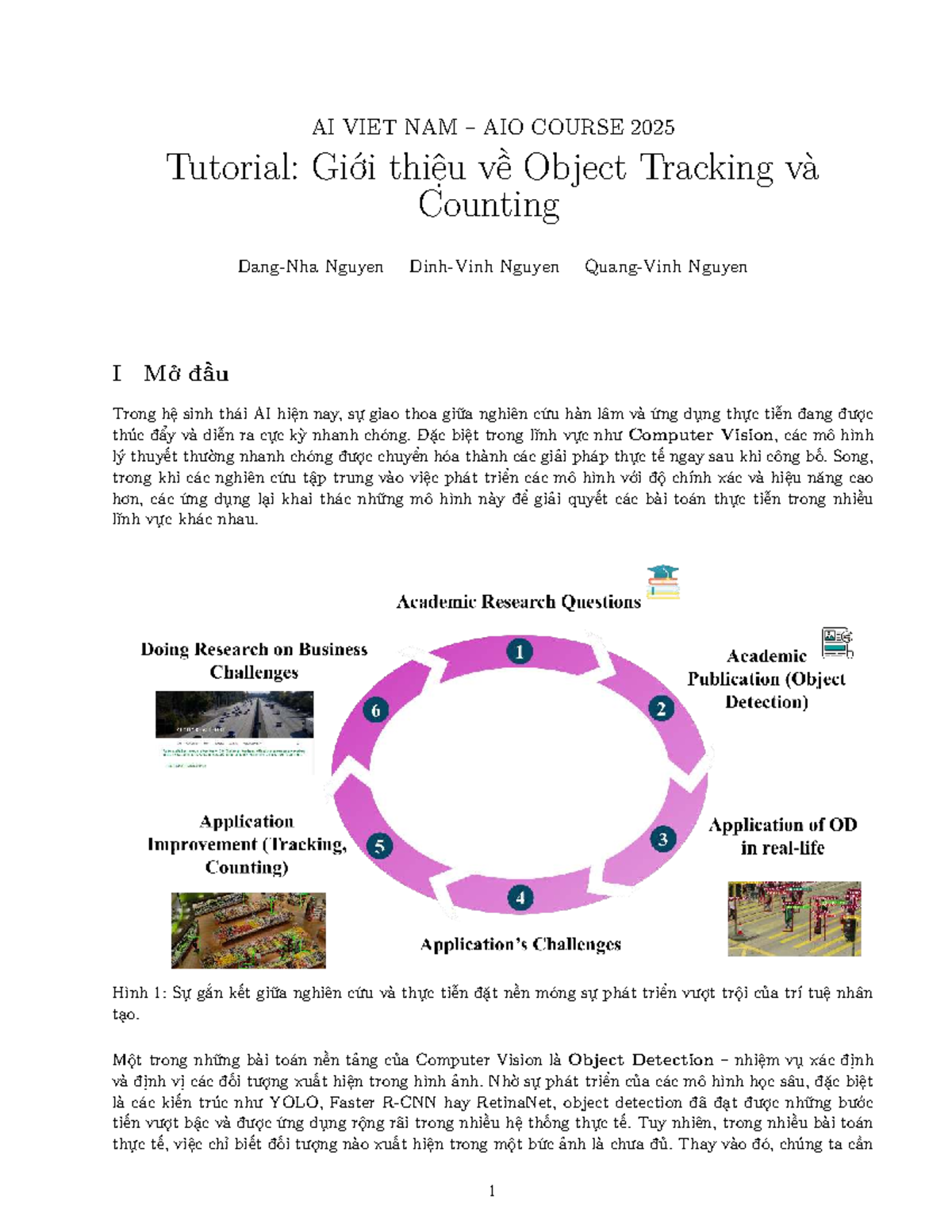 AI VIET NAM (AIO2025) Tutorial: Object Tracking and Counting in ...