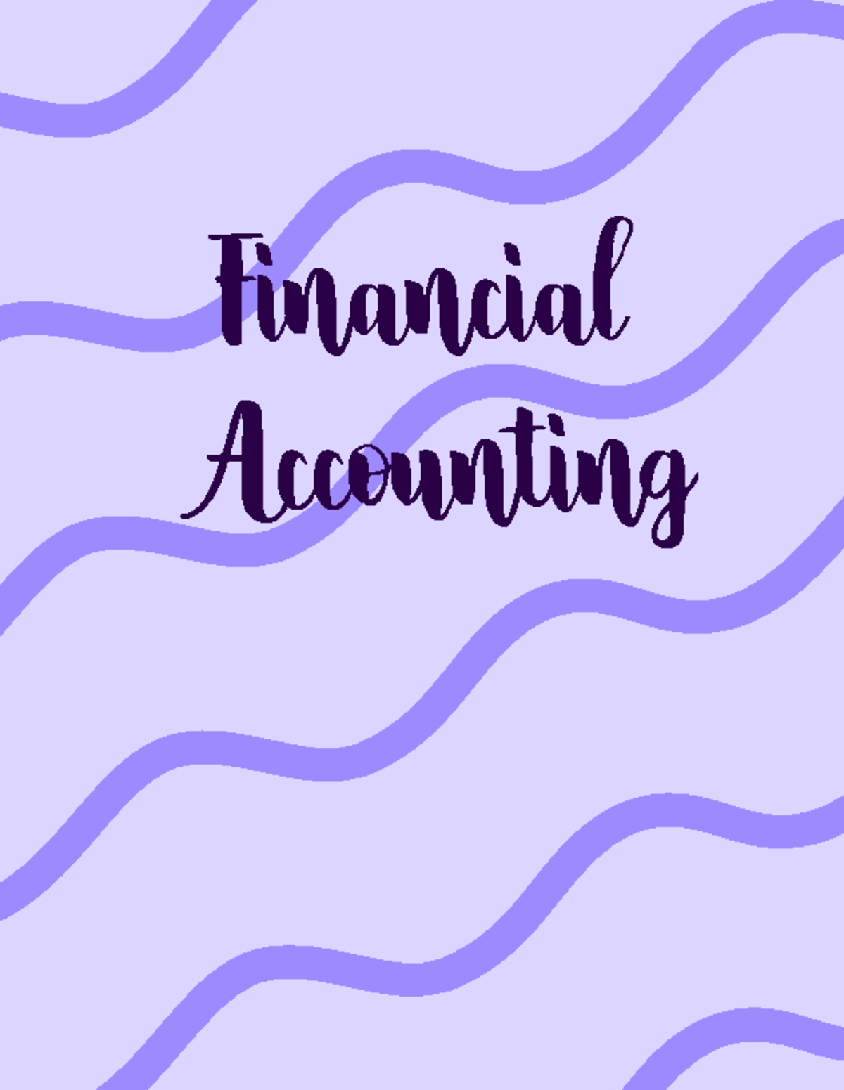 Financial Accounting Zusammenfassung - Financial Accounting Typical ...