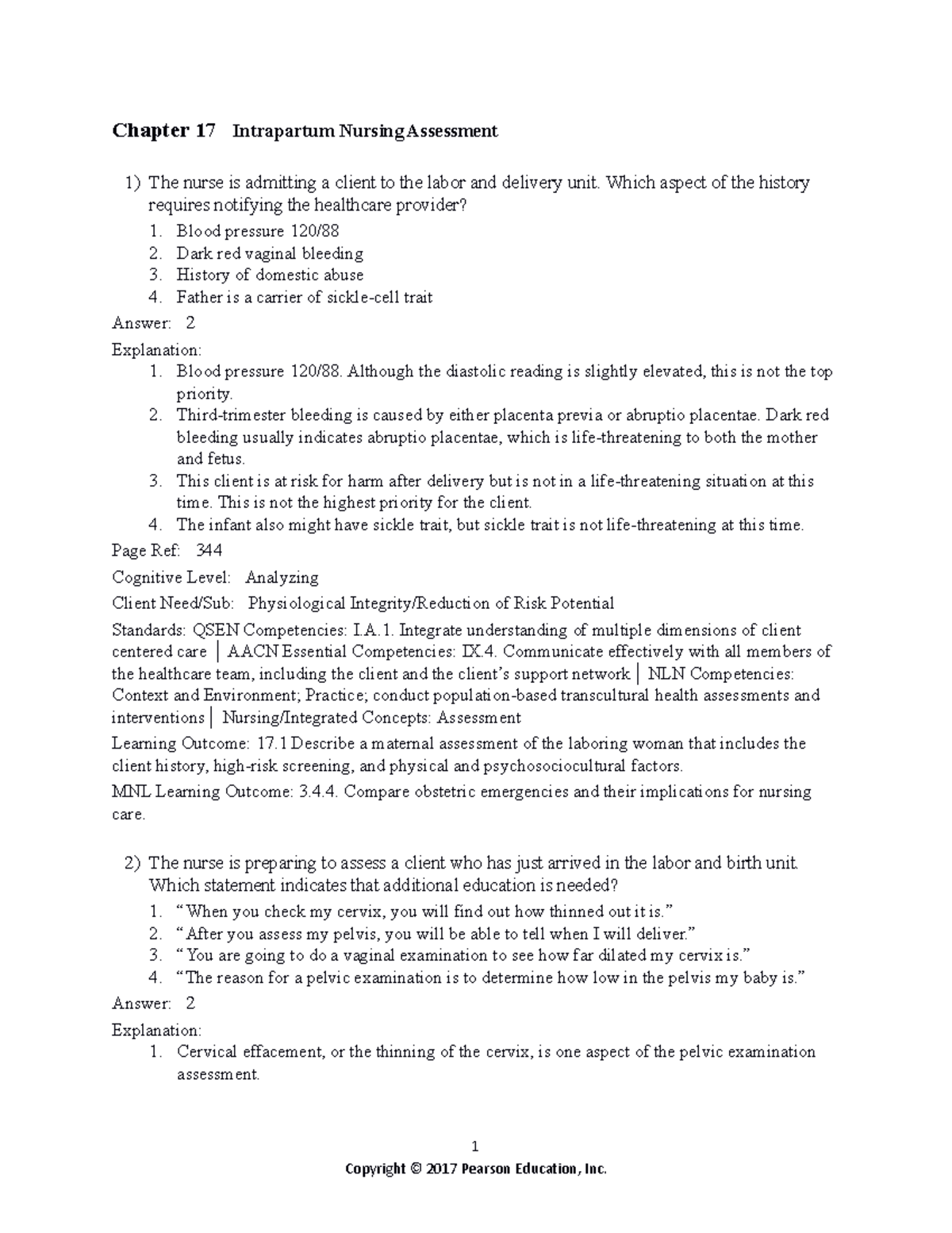 0134142357 ch17 TB - These are practice questions - Chapter 17 ...