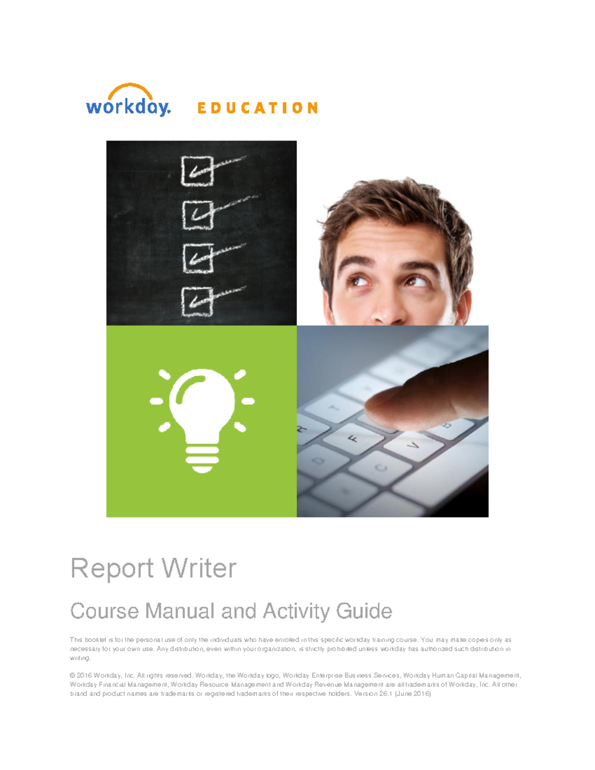 Workday WD Report Writer Course - Comprehensive Manual & Guide - Studocu