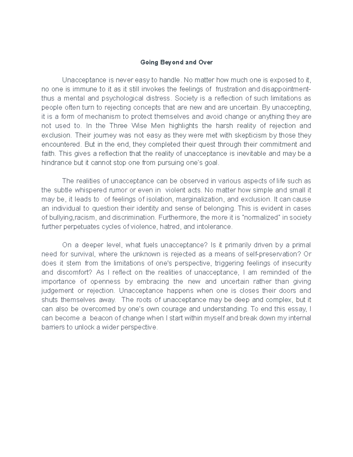 EDM 2023 Essay: The Reality of Unacceptance and Importance of Openness ...