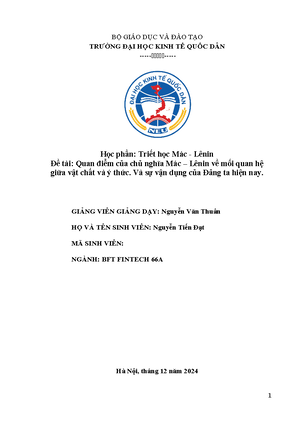 [Solved] Vn dng nguyn tc ton din hy phn tch nhng thun li v kh khn trong ...