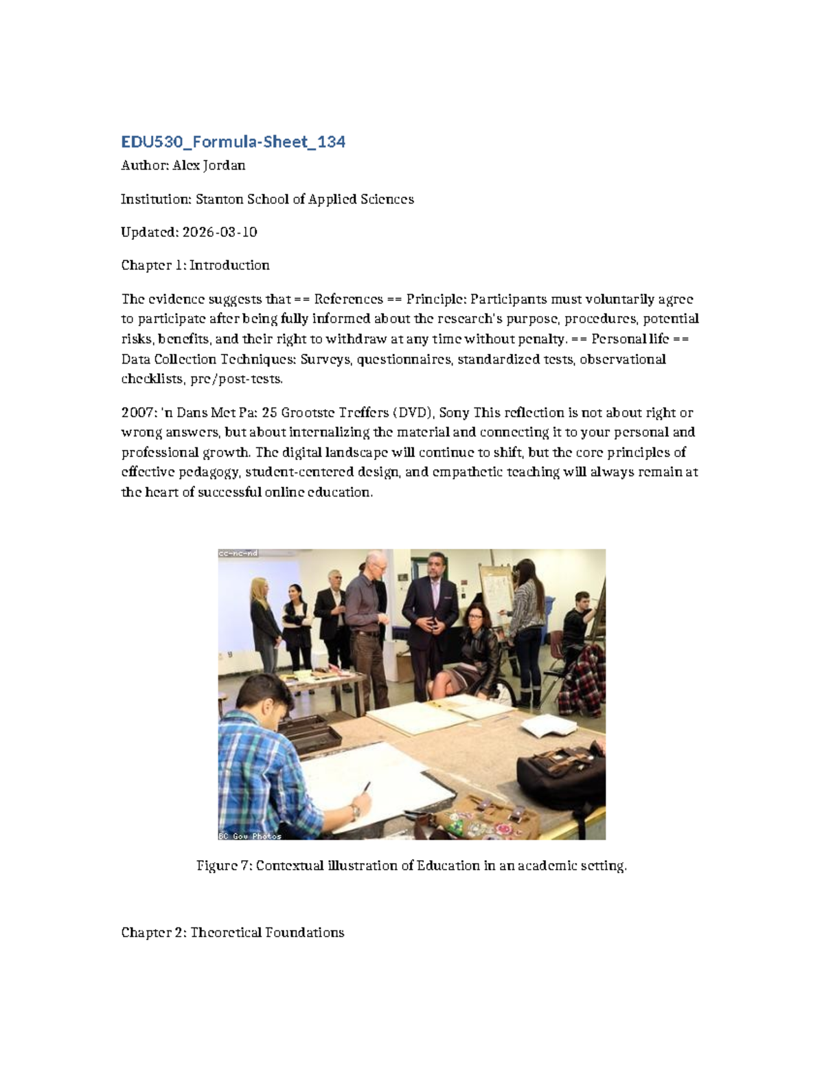 EDU530 Chapter 1: Introduction to Research Principles and Methods - Studocu