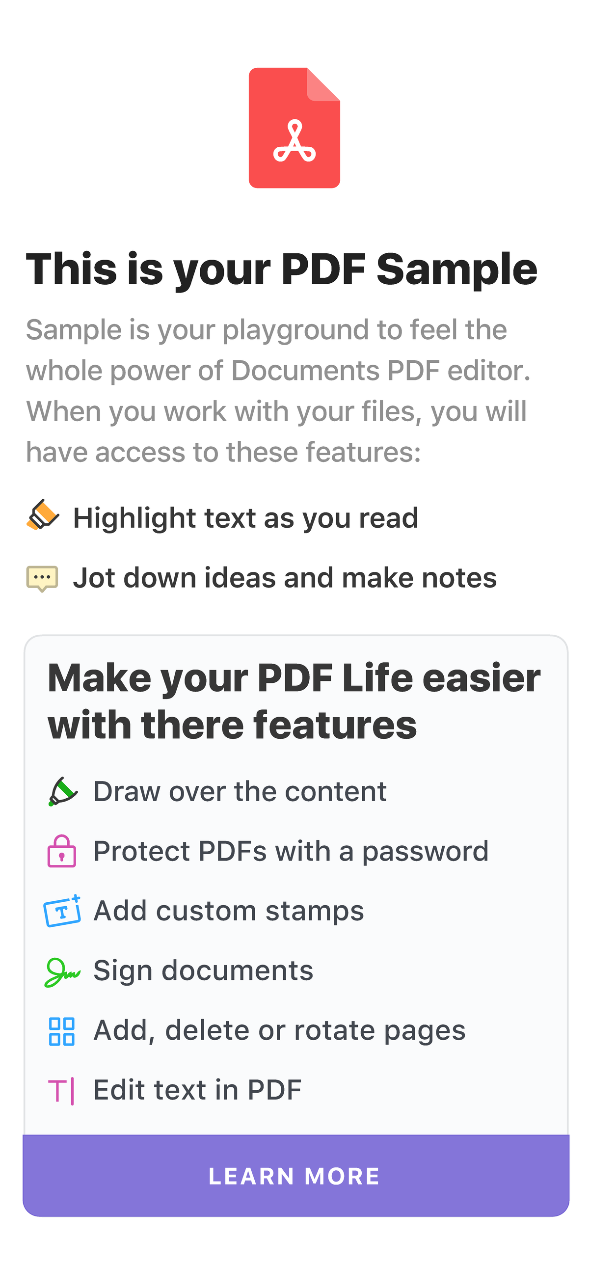 Lecture Notes on PDF Editing Features - Studocu