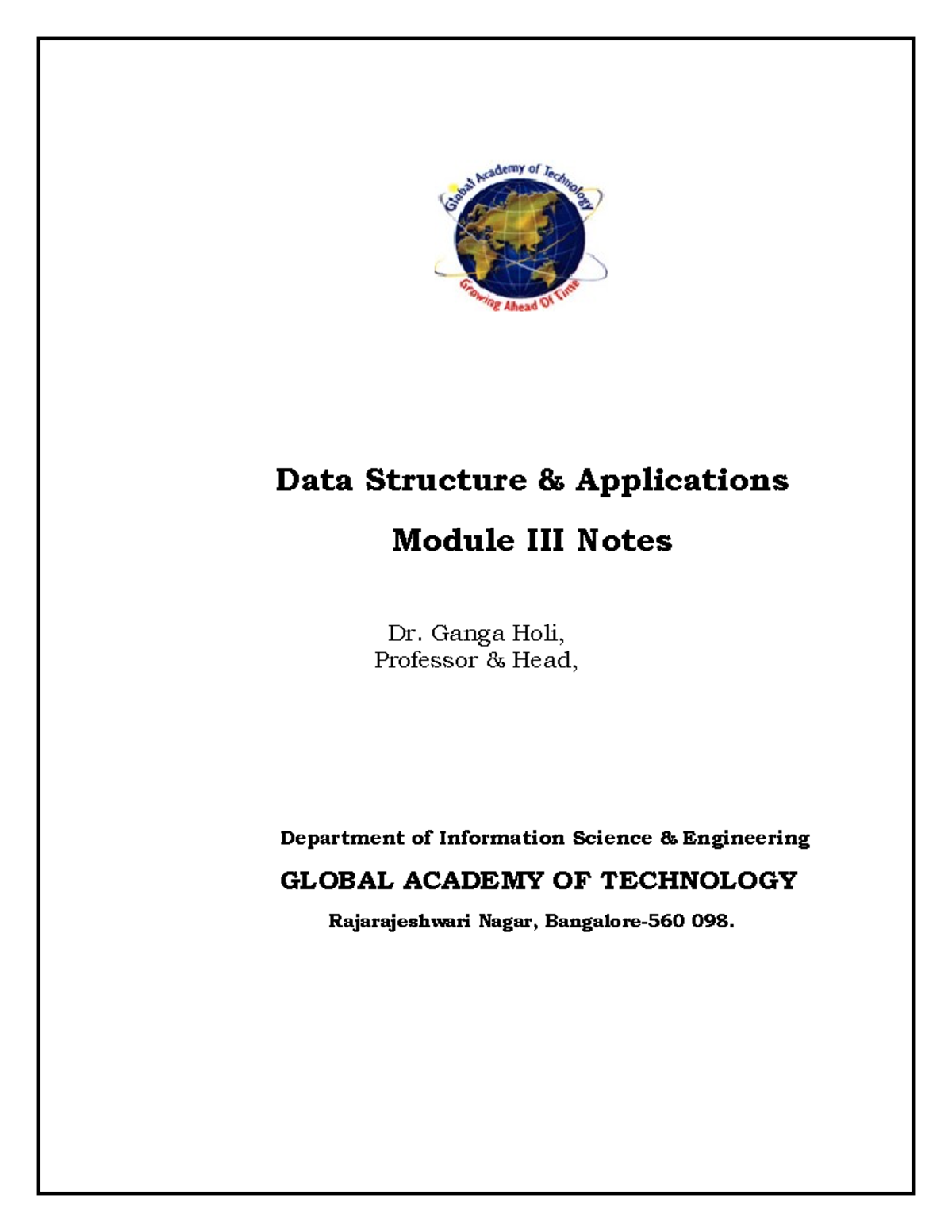DSA Module III Lecture Notes on Linked Lists and Operations - Studocu