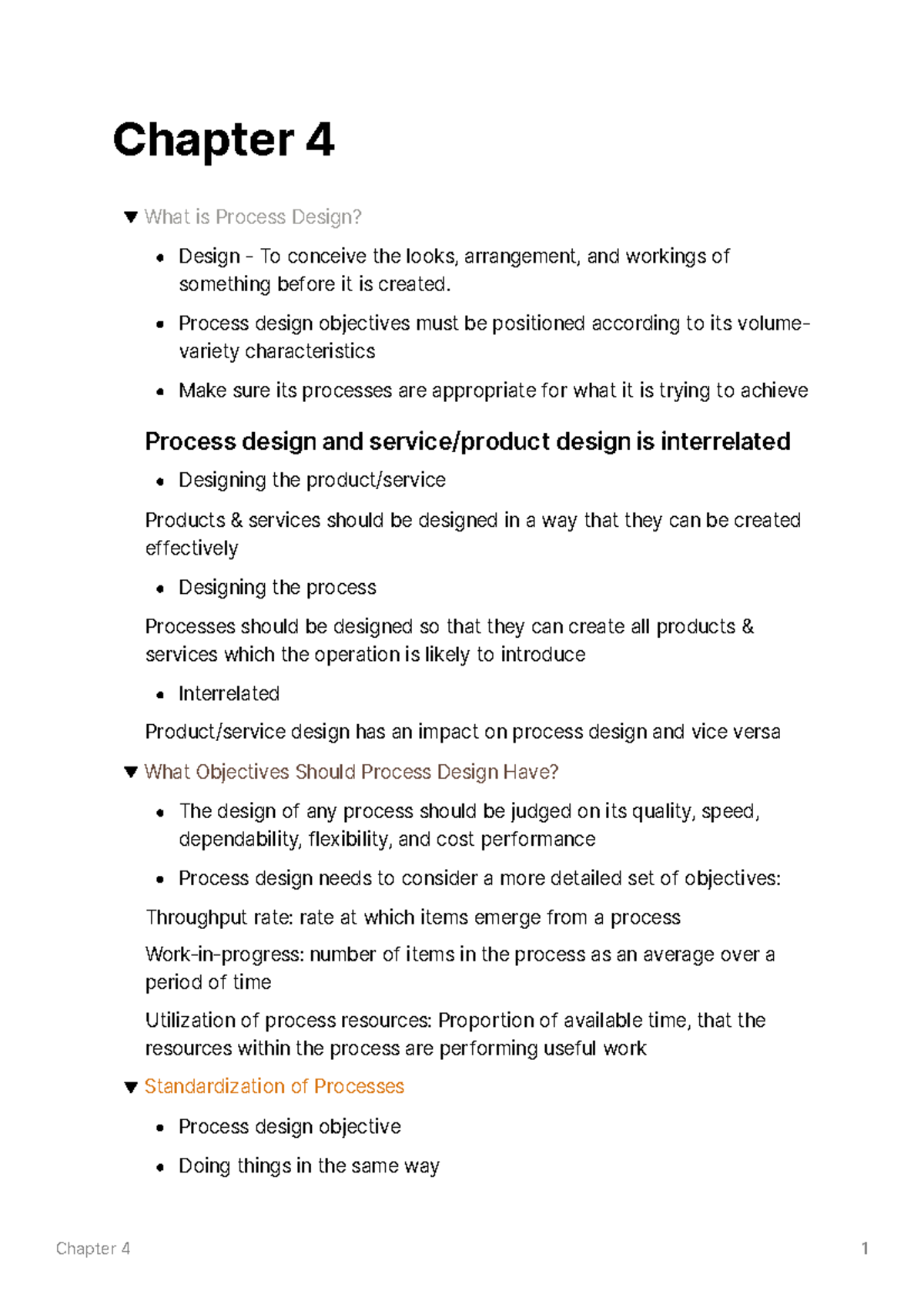 Chapter 4 - Process Design: Objectives, Types, and Environmental Impact ...