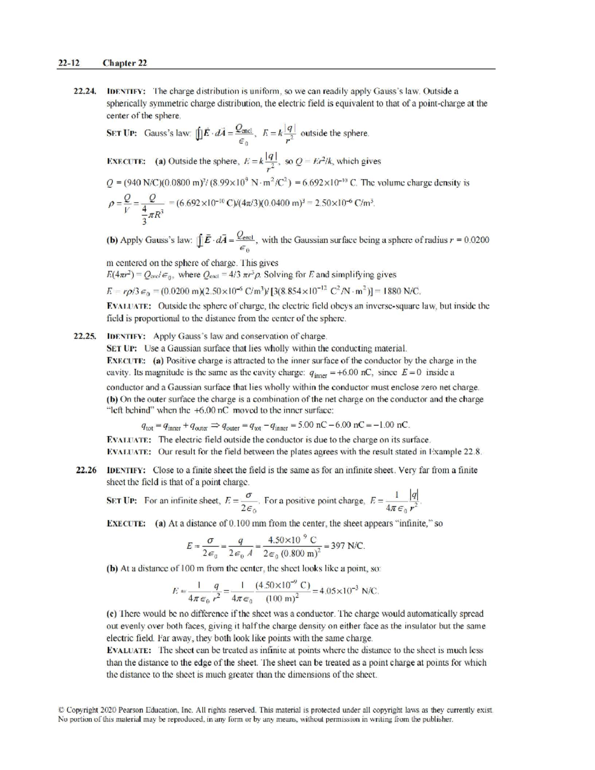 University Physics (PHYS 101) Chapter 22: Electric Fields and Charge ...
