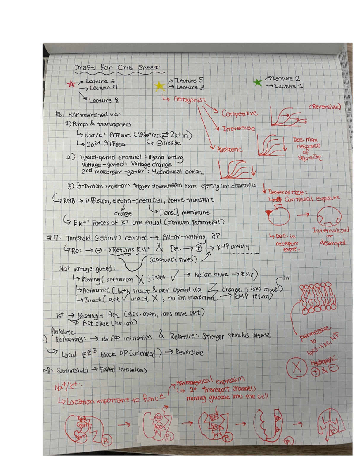 CRIB Sheet (assignment) - Draft for Crib Sheet: Lecture 6 Lecture 5 2 ...