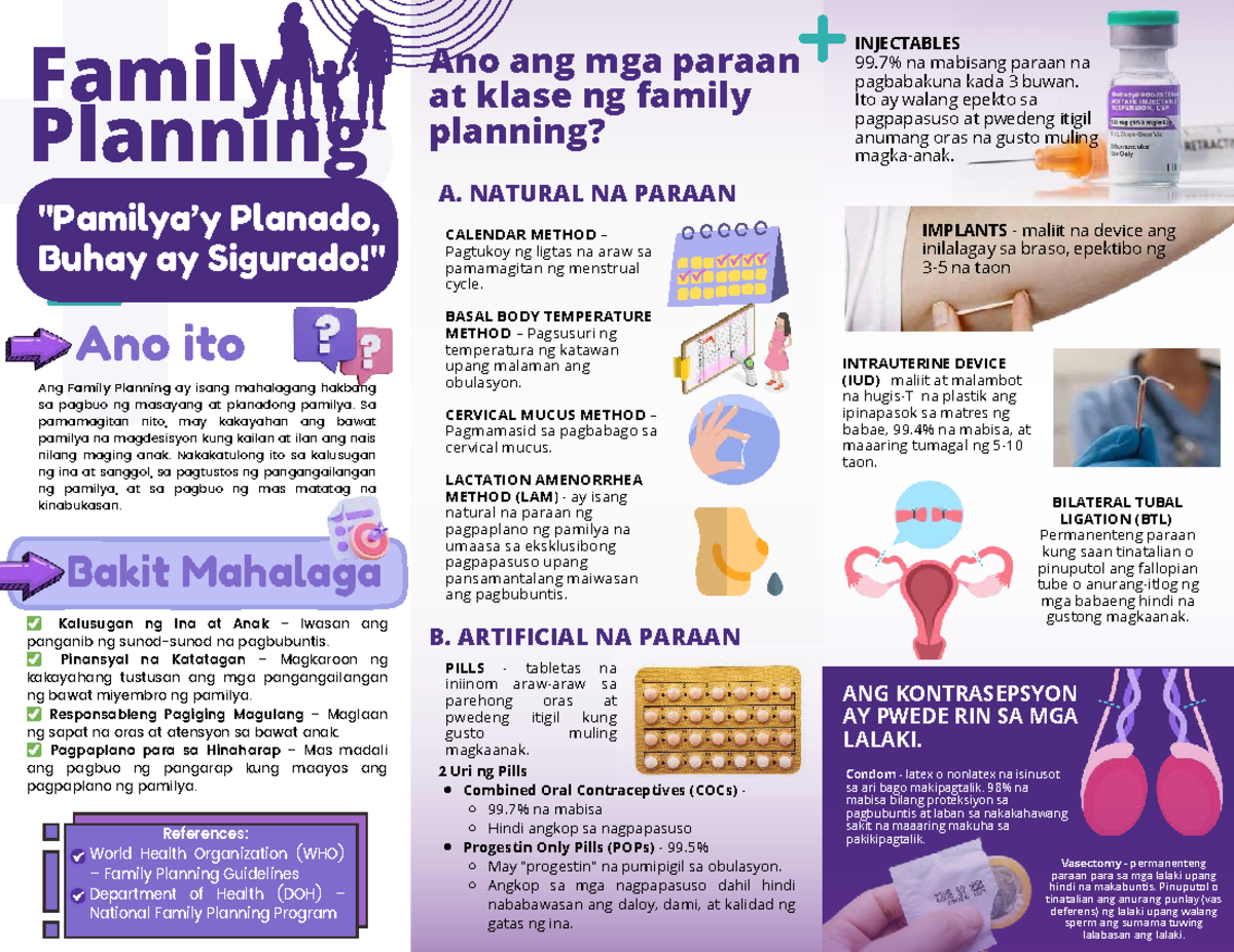 Pamphlet on Family Planning & Immunization: Essential Practices - Document Preview