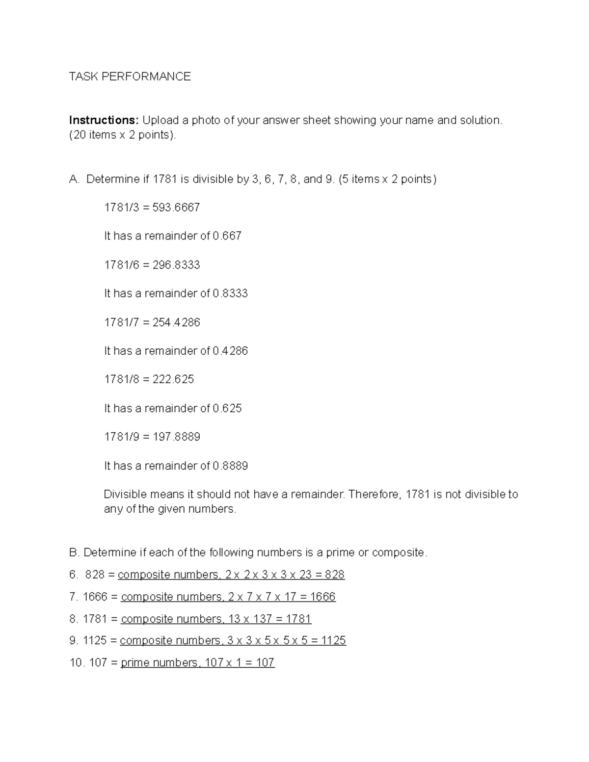 01 Task Performance 1 - Discrete Structures Logic Analysis - Studocu