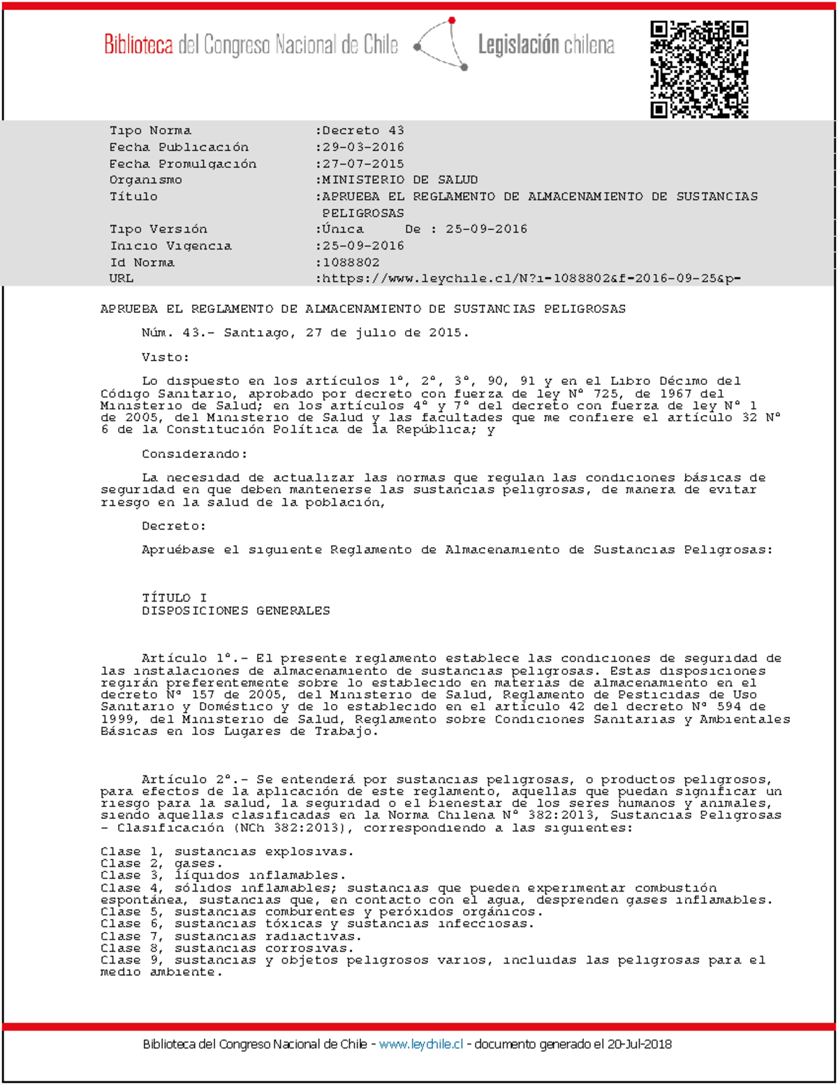 COMP II-2 - ds 43 - Tipo Norma :Decreto 43 Fecha Publicación :29-03 ...