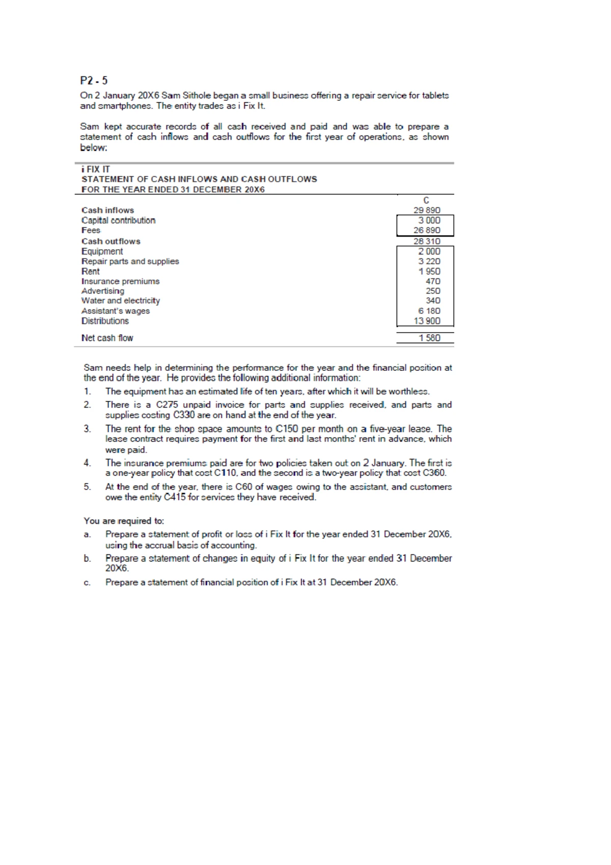 Acc 101 Test 2 - April 2024 Exam Paper and Instructions - Studocu