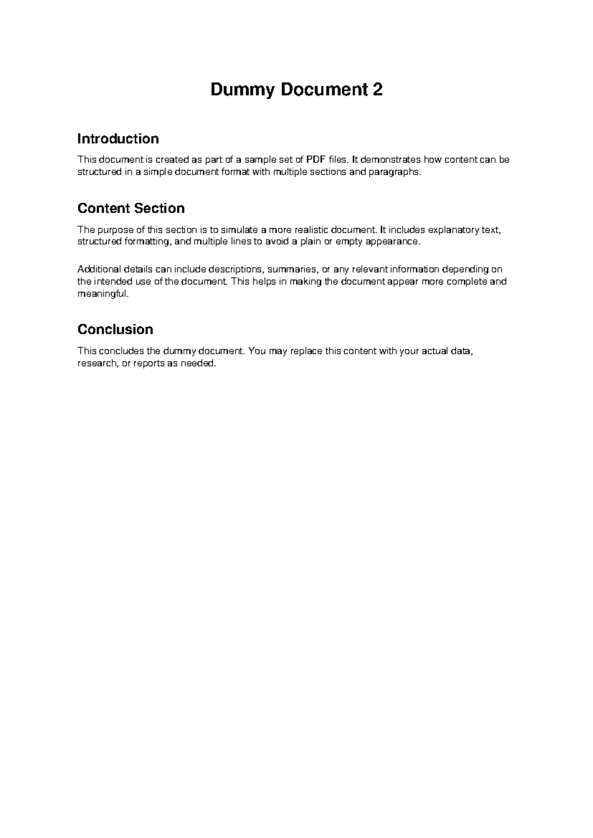 DOCU-3 - Sample Document Structure Overview - Studocu