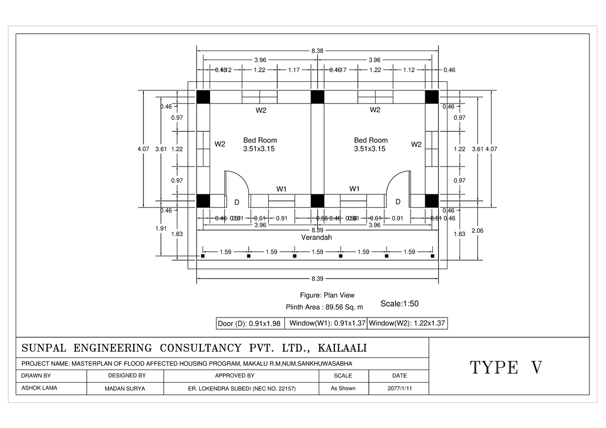 Drawings for Practice: Masterplan of Flood Affected Housing Program ...