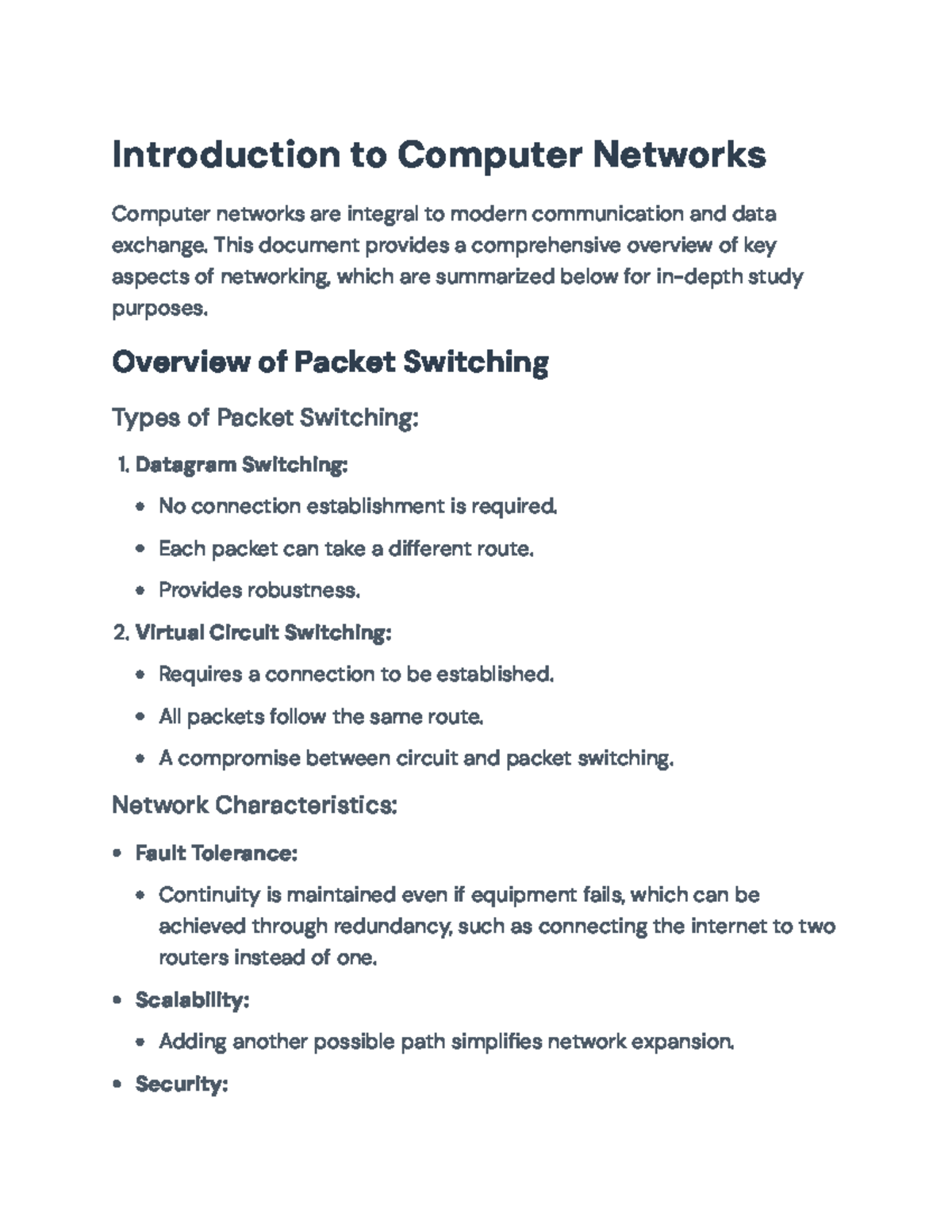 Introduction to Computer Networks: Key Principles and Protocols ...